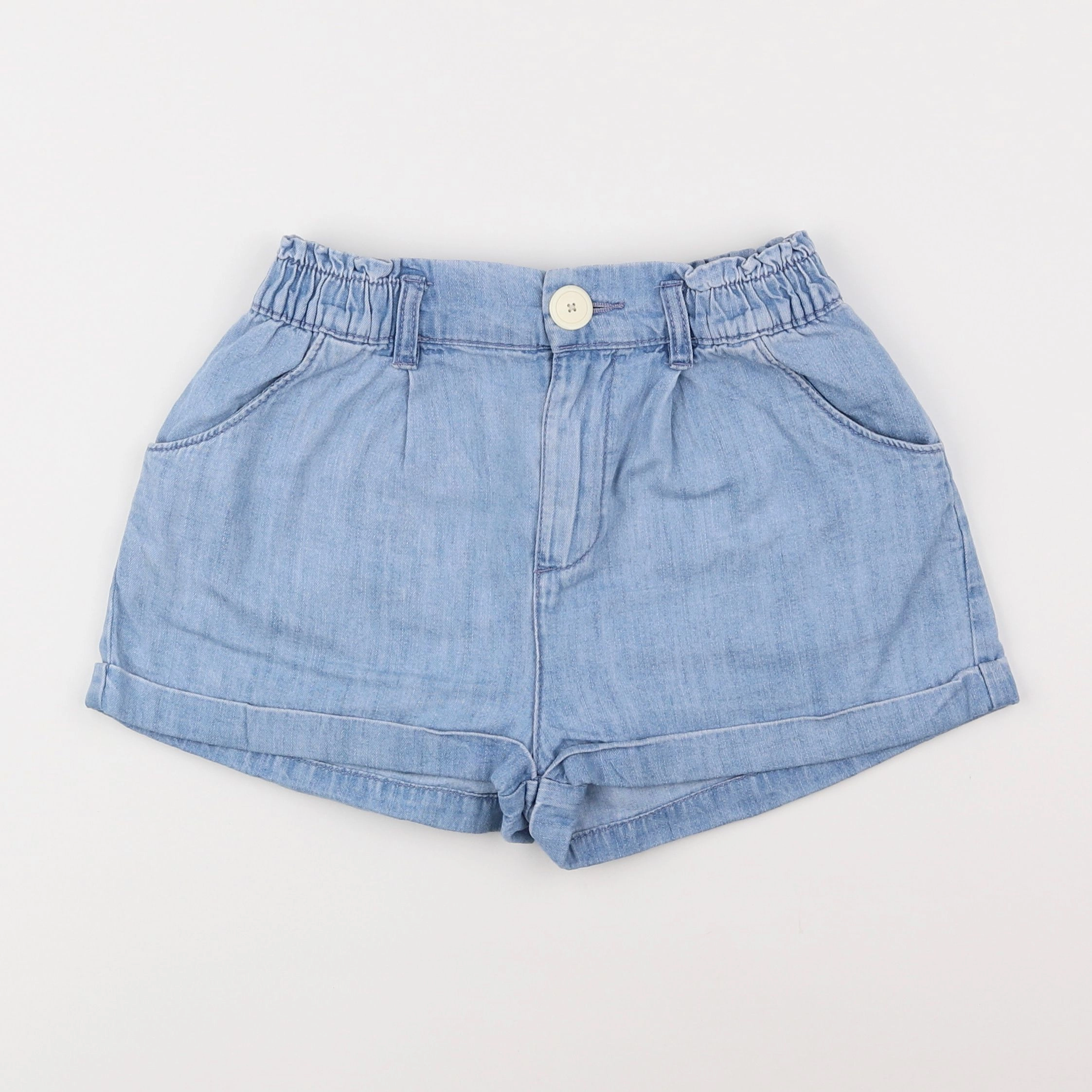 Zara - short bleu - 10 ans