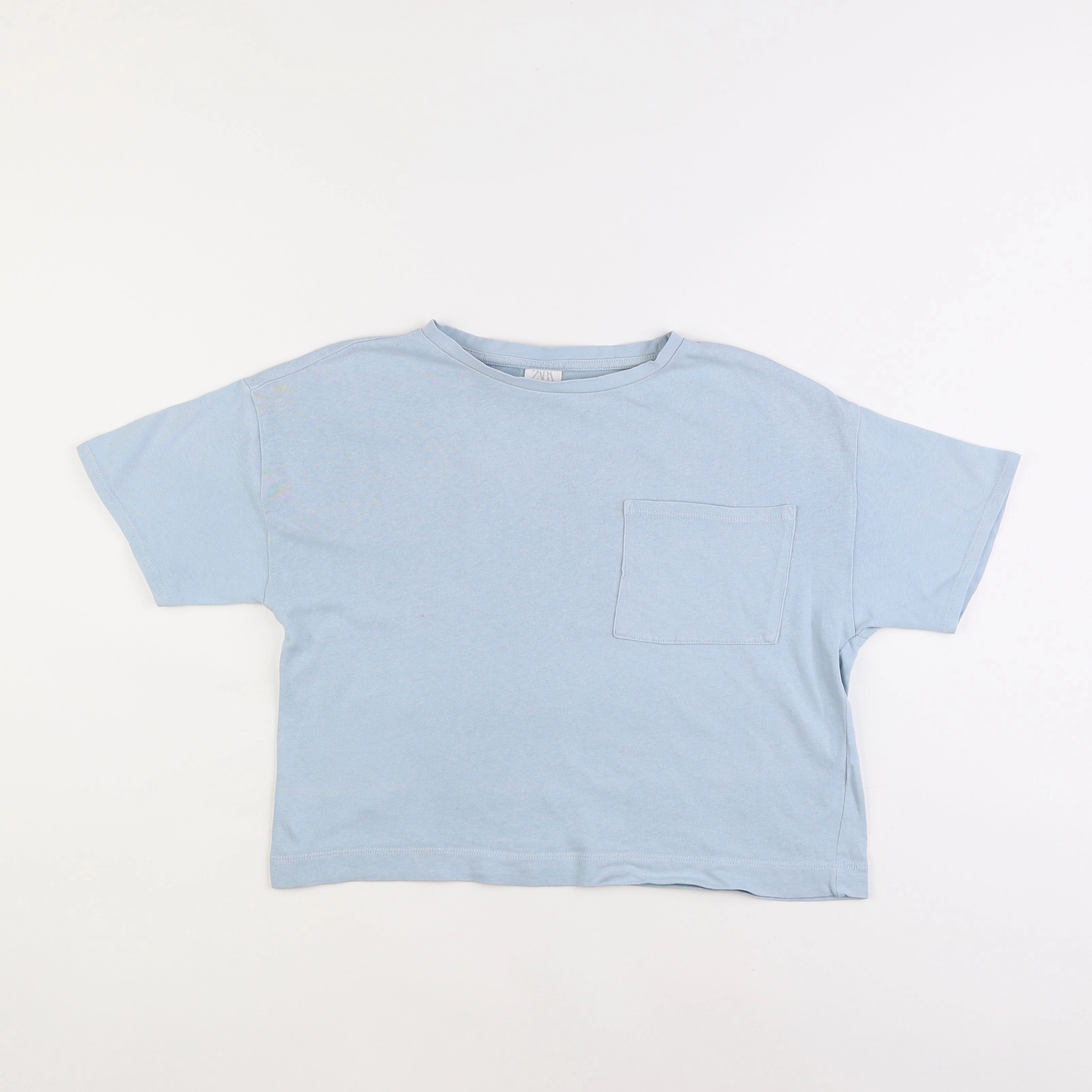 Zara - tee-shirt bleu - 9/10 ans