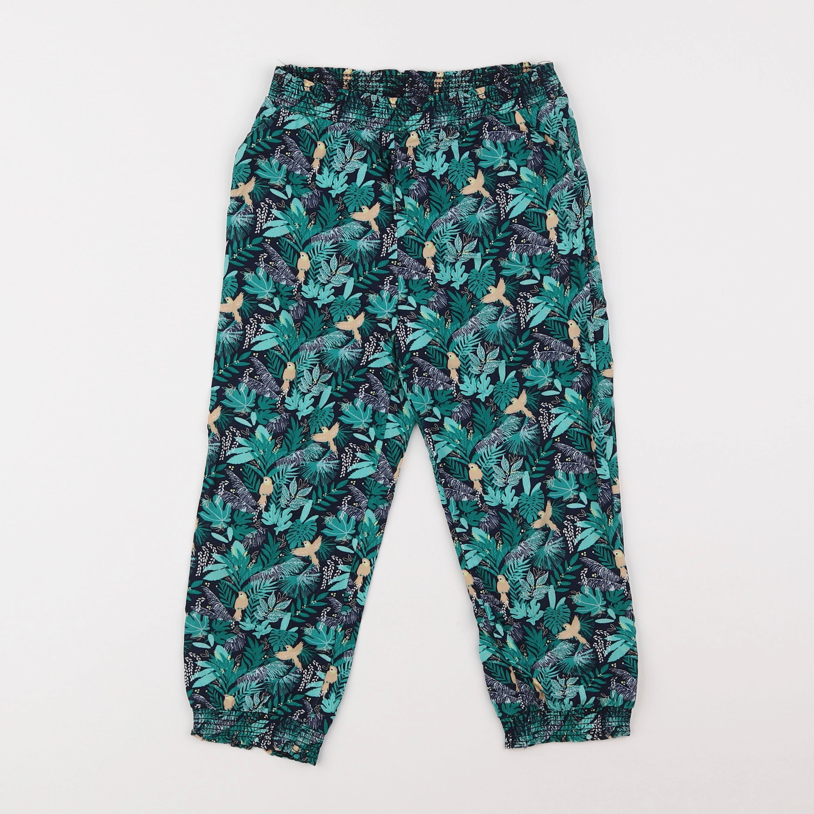 Vertbaudet - pantalon multicolore - 7 ans