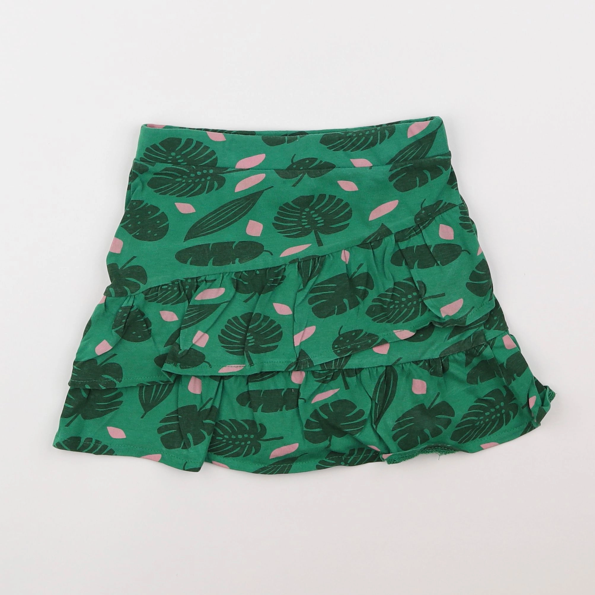 Vertbaudet - jupe vert - 6 ans