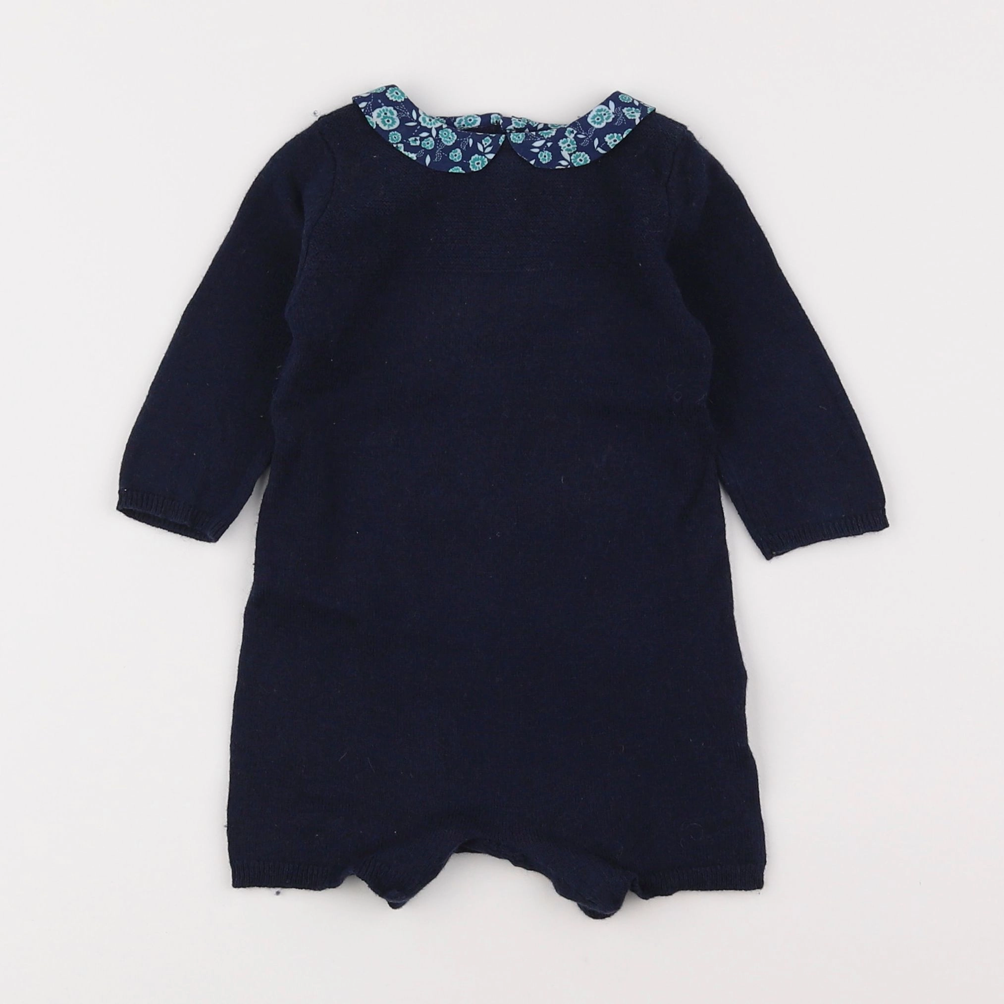 Boutchou - combinaison bleu - 6 mois