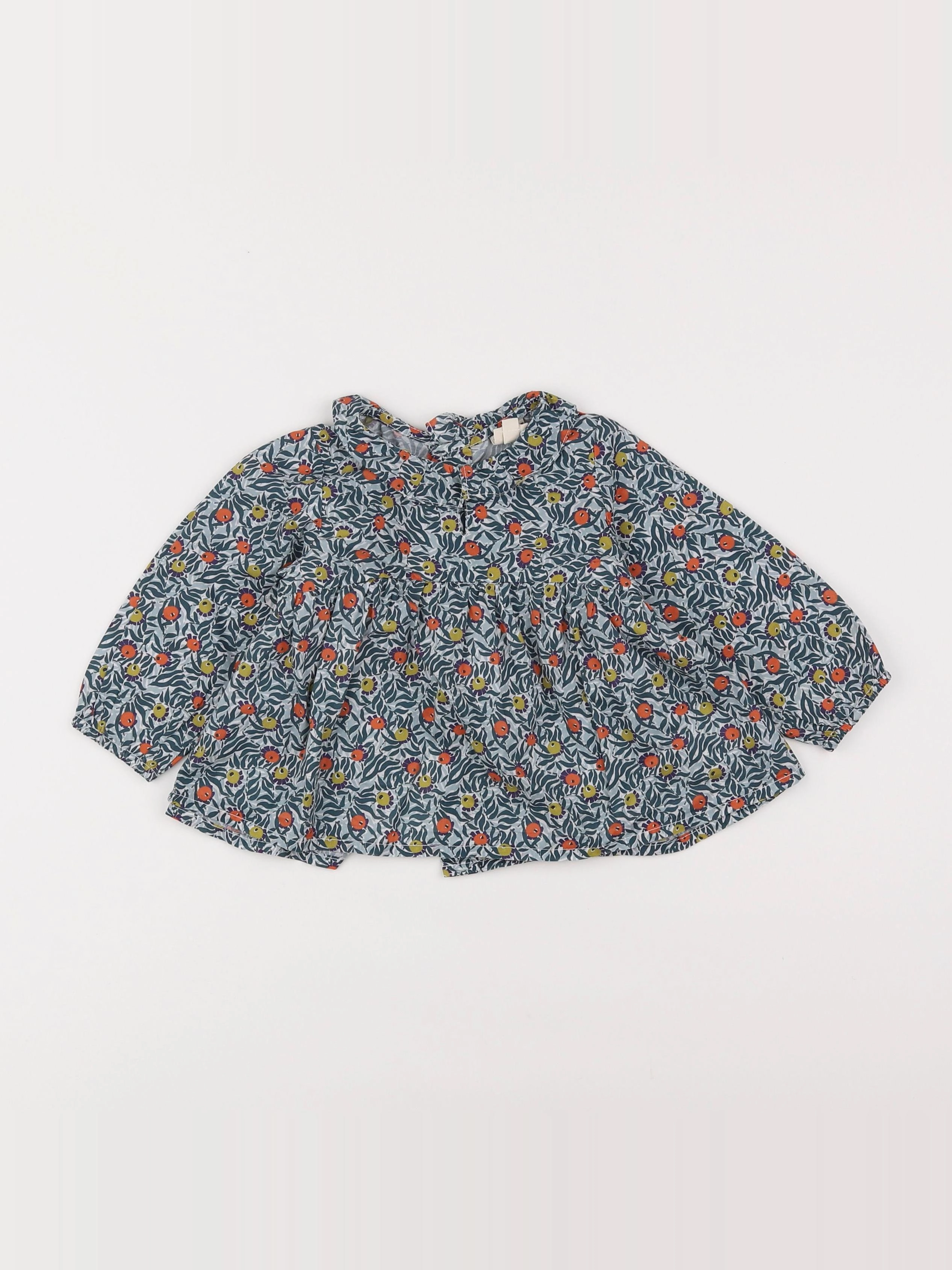 Bonton - blouse multicolore - 18 mois