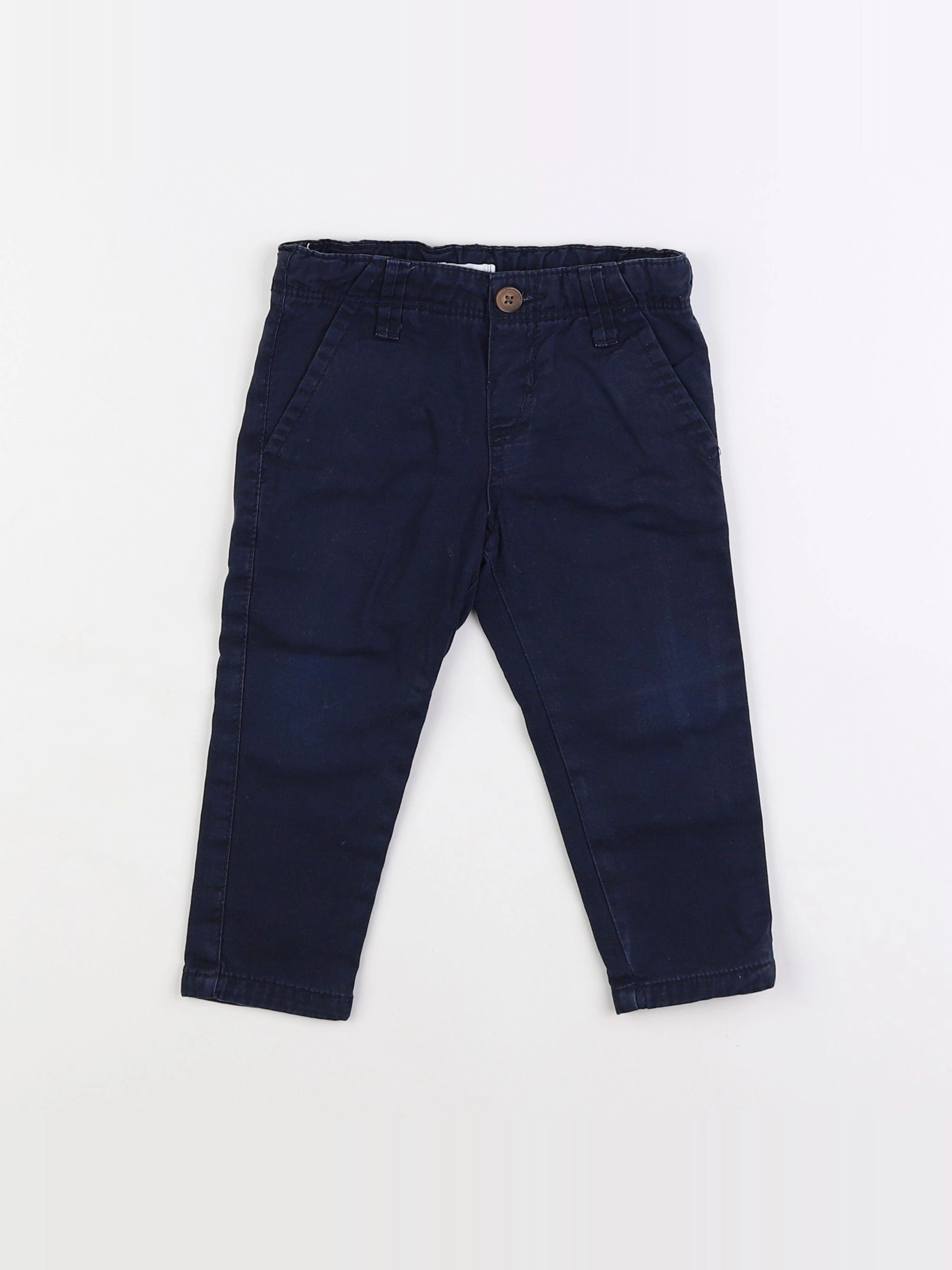 Boutchou - pantalon bleu - 18 mois
