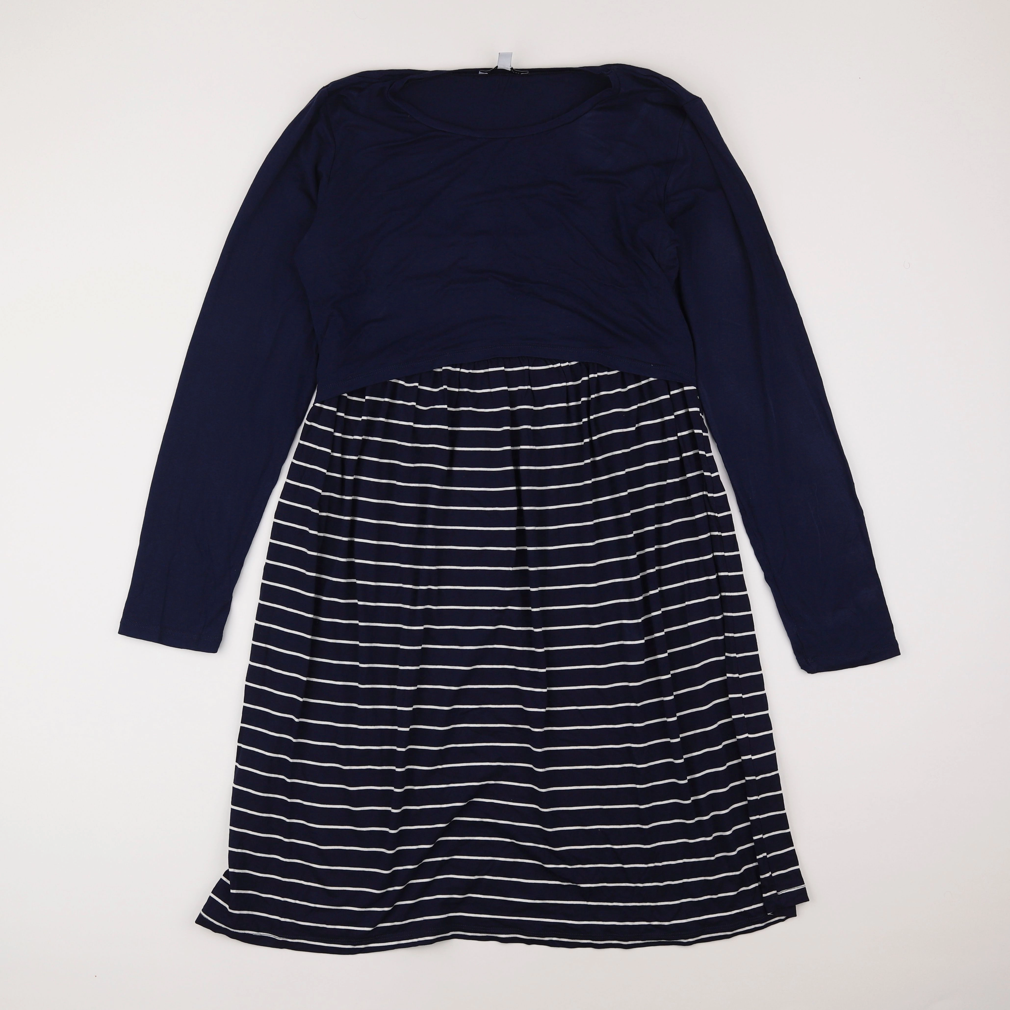 Envie de fraise - robe grossesse bleu - 42 à 44