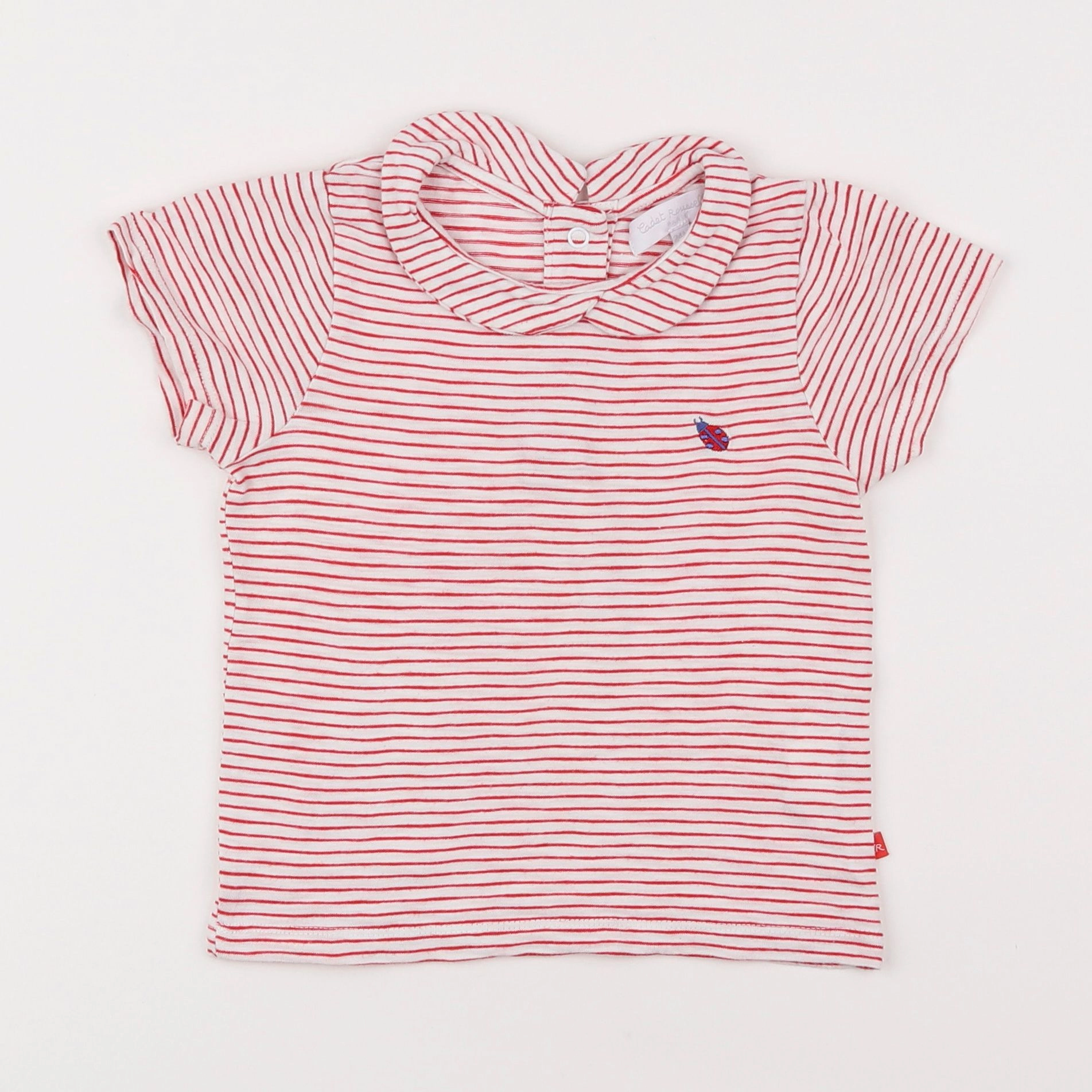 Cadet Rousselle - tee-shirt rouge - 2 ans