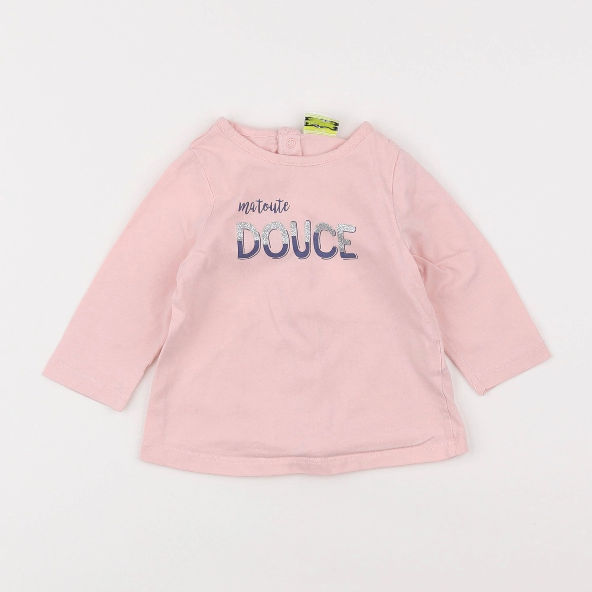Tape à l'oeil - tee-shirt rose - 6 mois