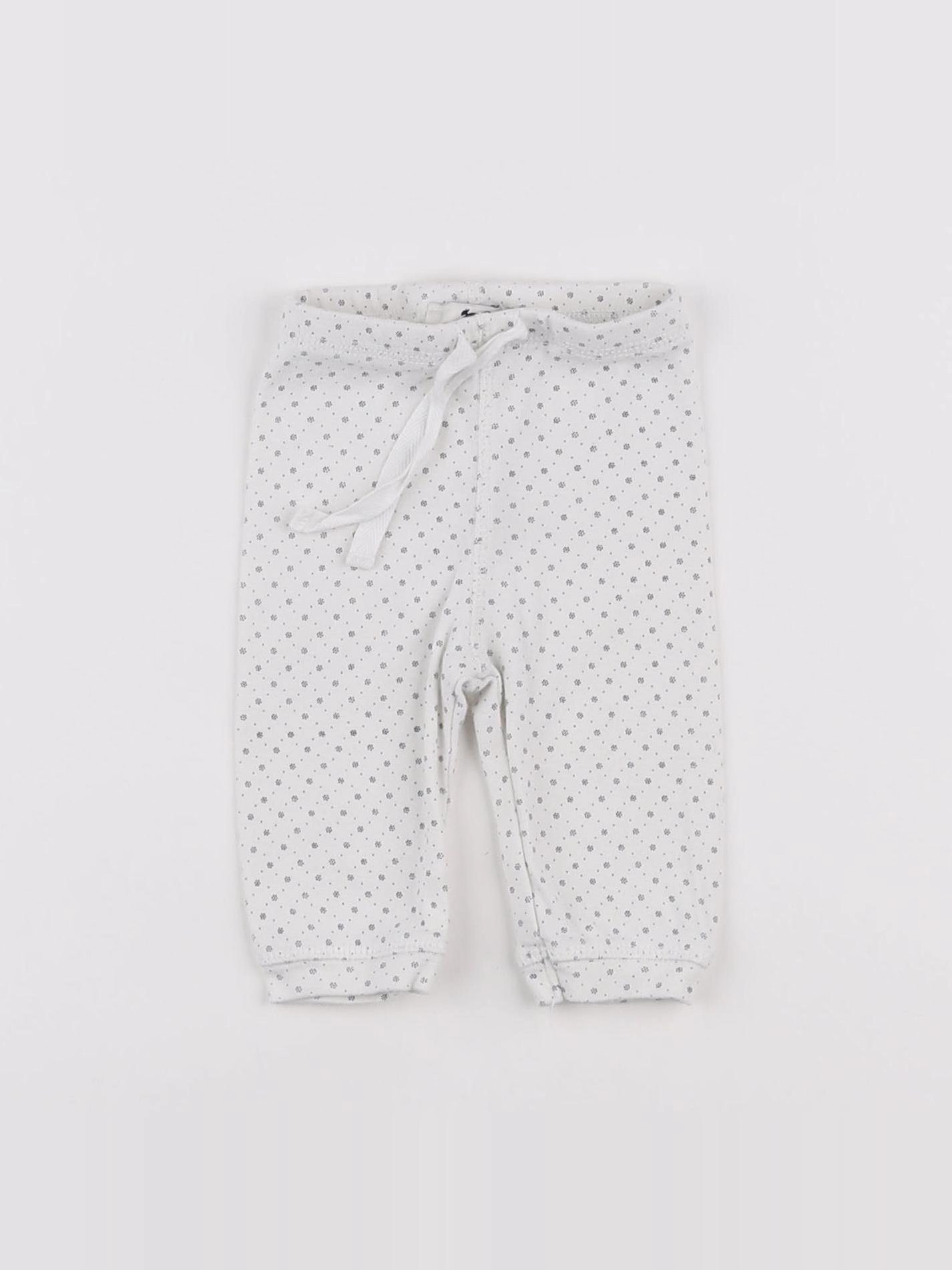 Cyrillus - legging blanc - 1 mois