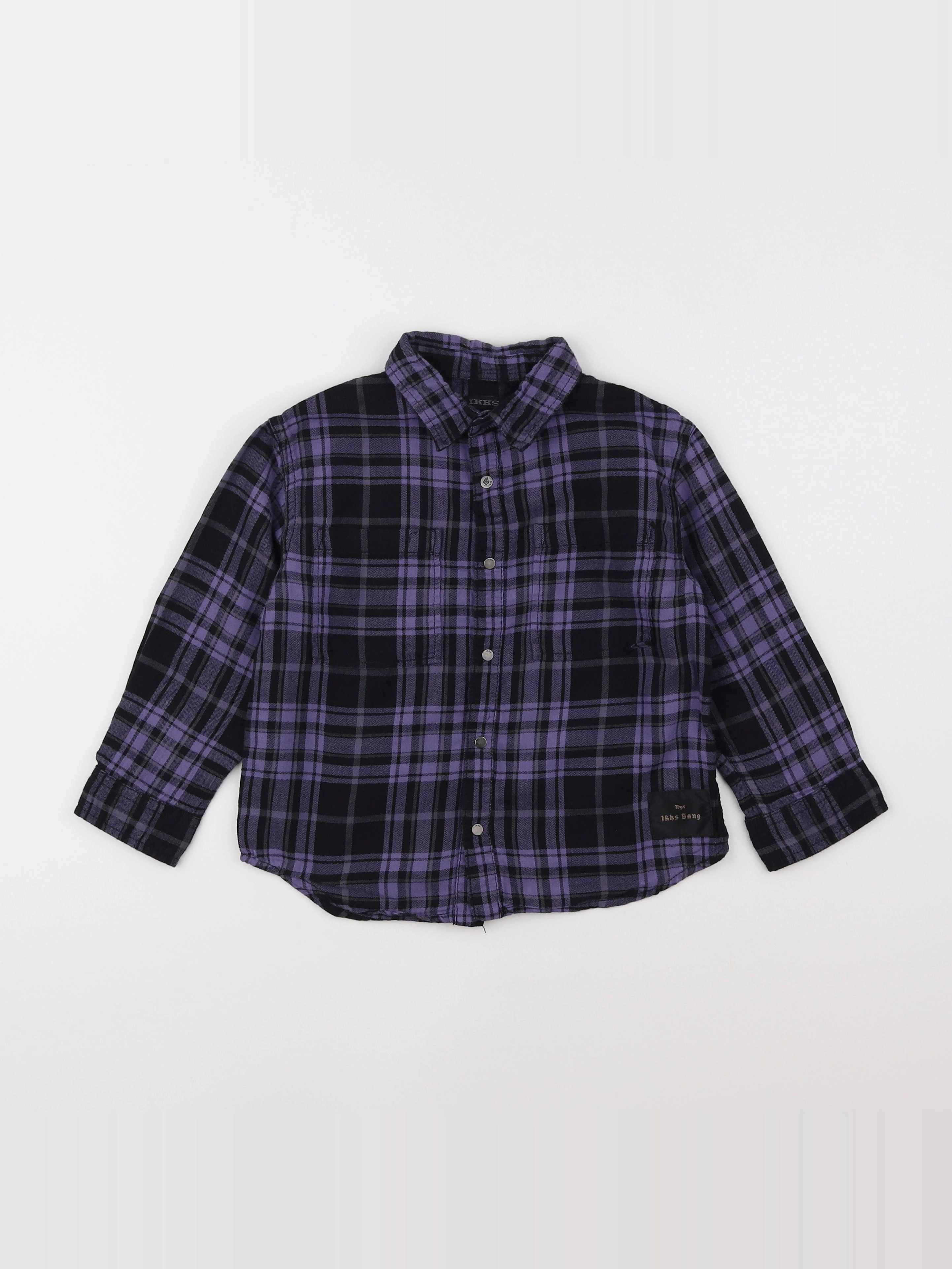IKKS - chemise violet - 4 ans