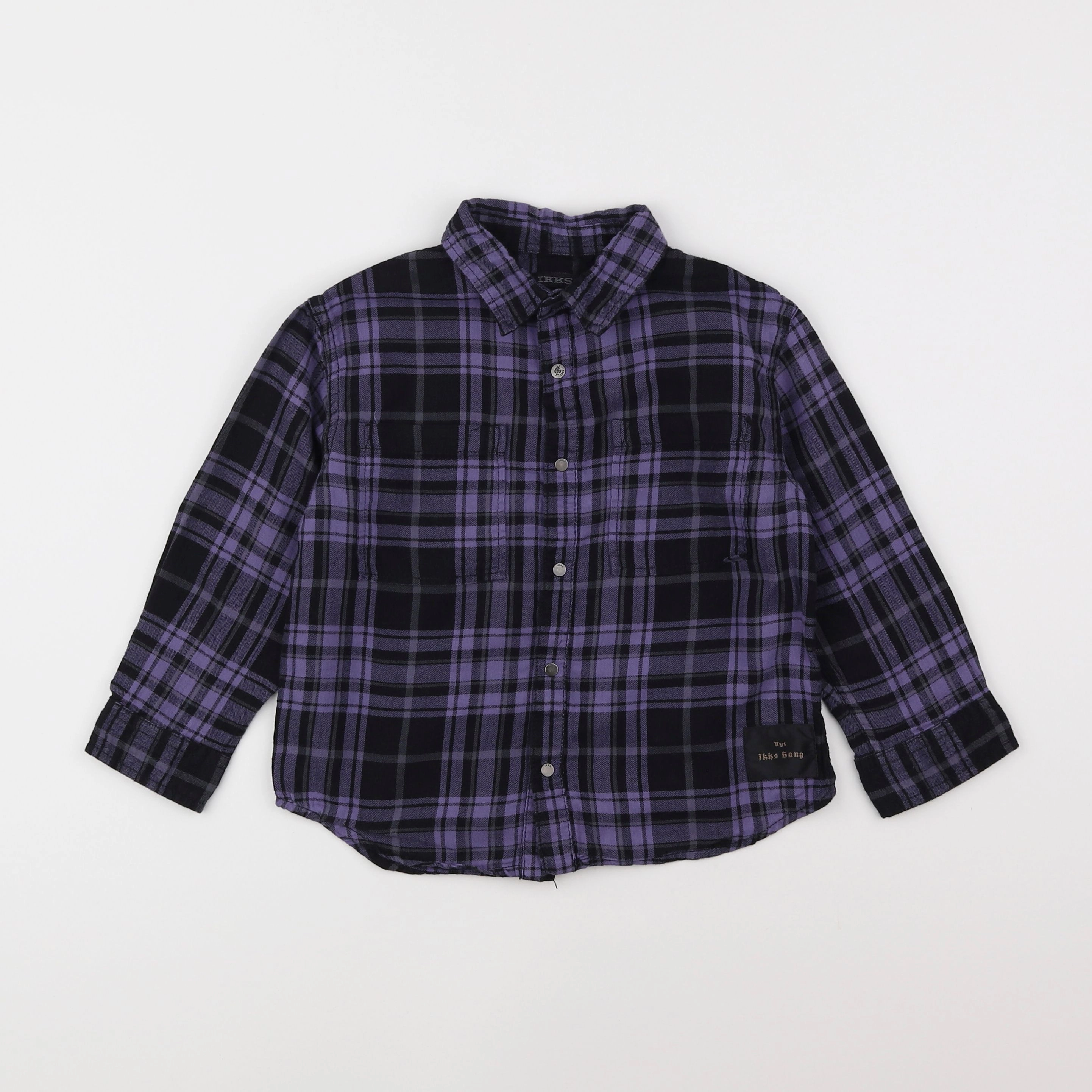 IKKS - chemise violet - 4 ans