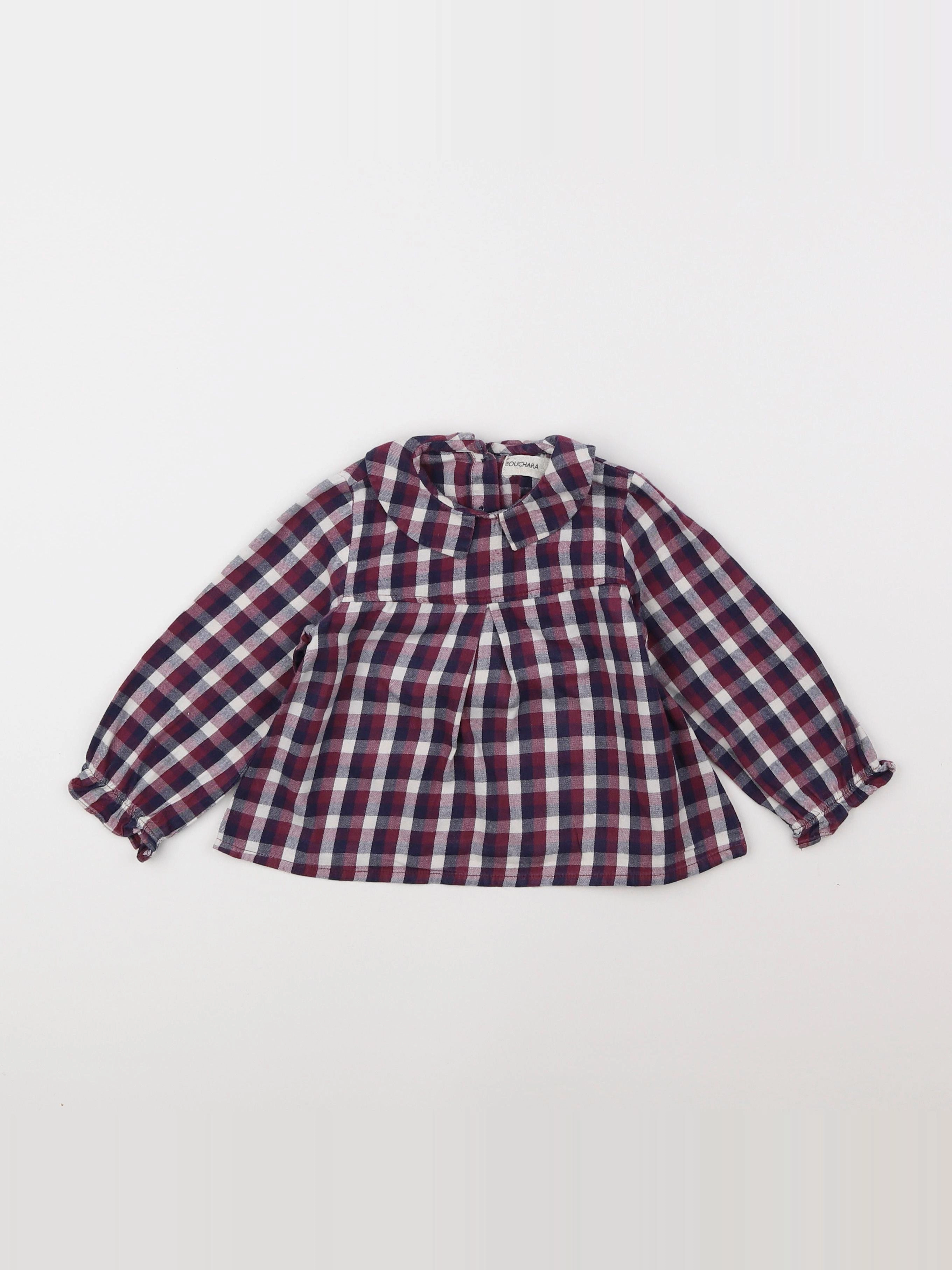 Bouchara - blouse multicolore - 2 ans