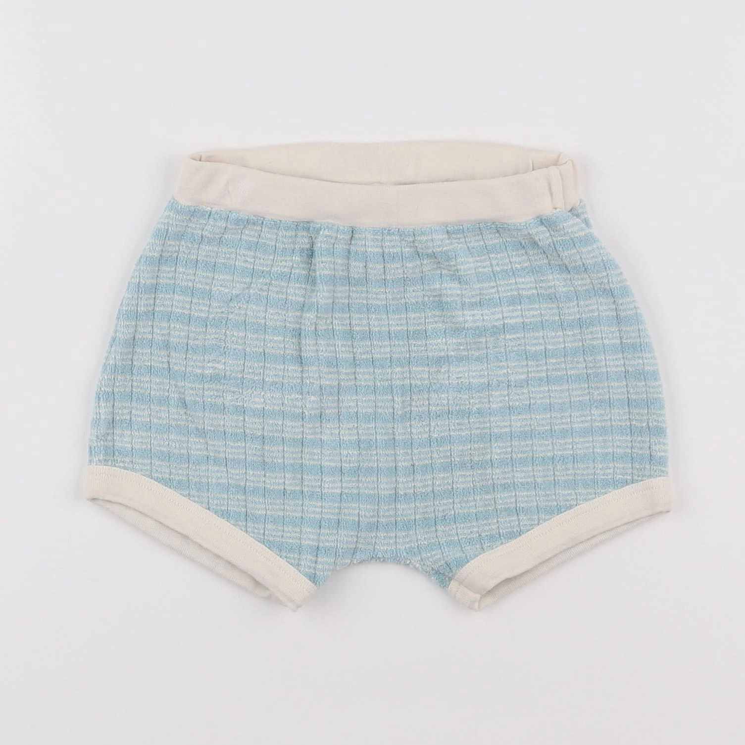 Petit Bateau - short bleu - 3 ans