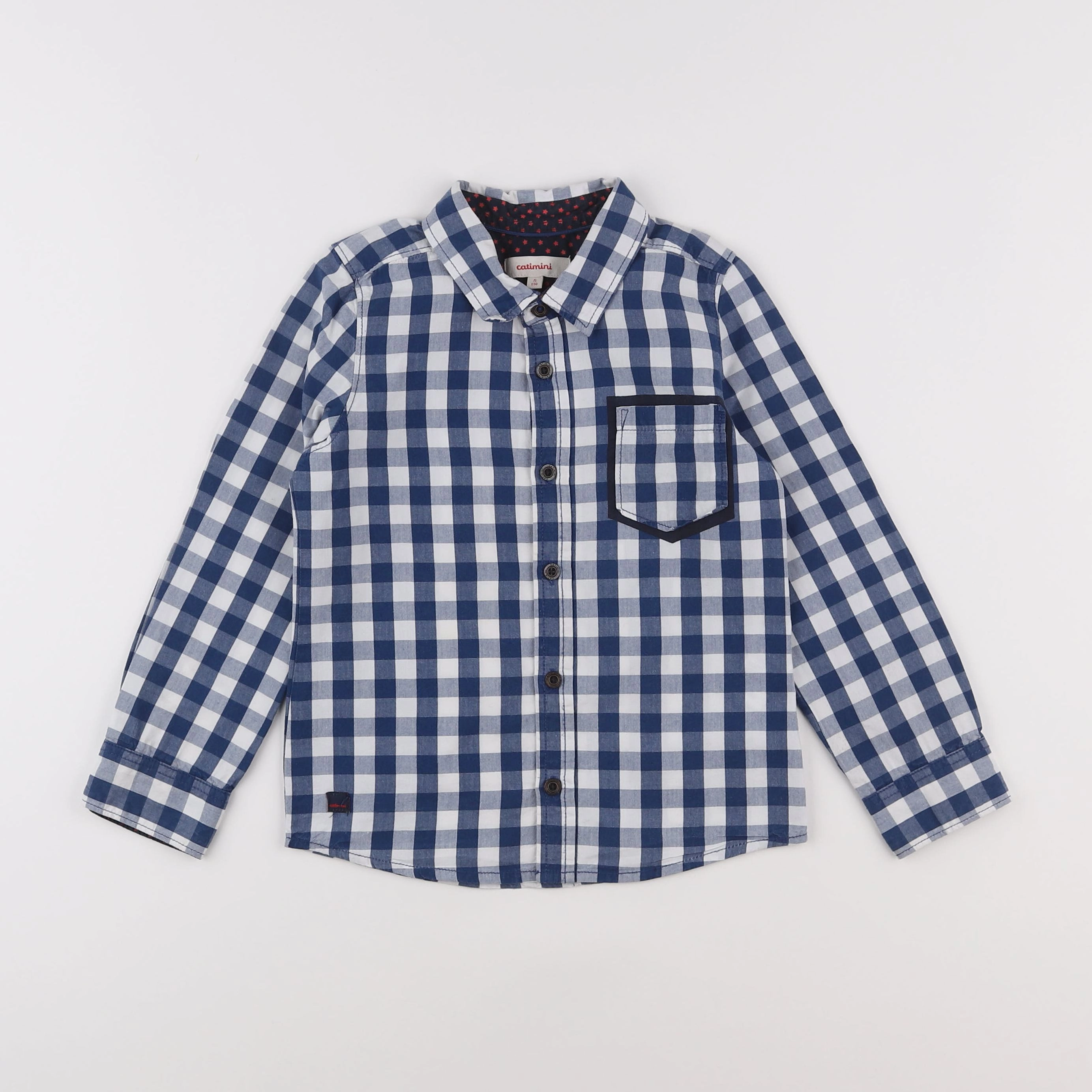 Catimini - chemise bleu - 5 ans