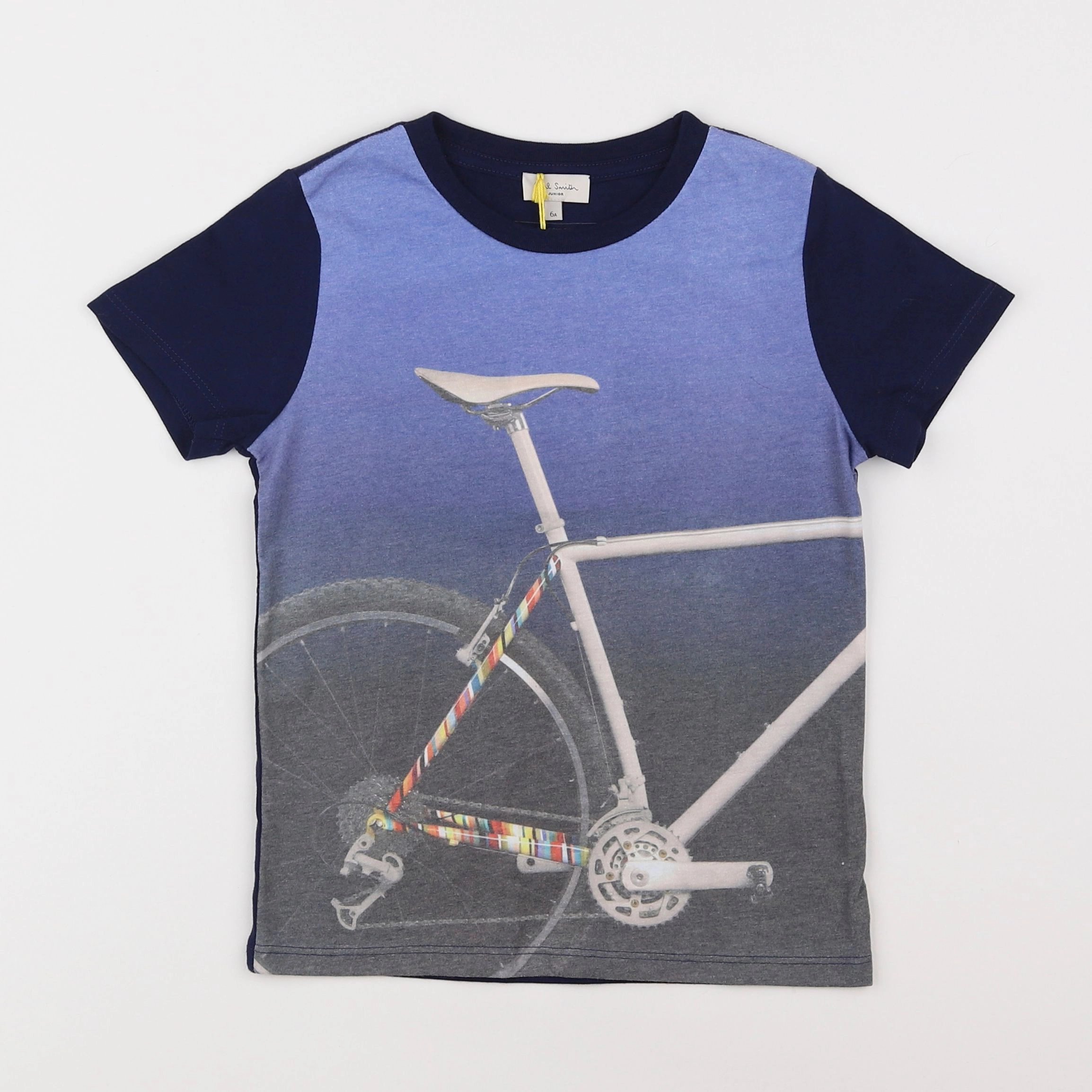 Paul Smith - tee-shirt bleu - 6 ans