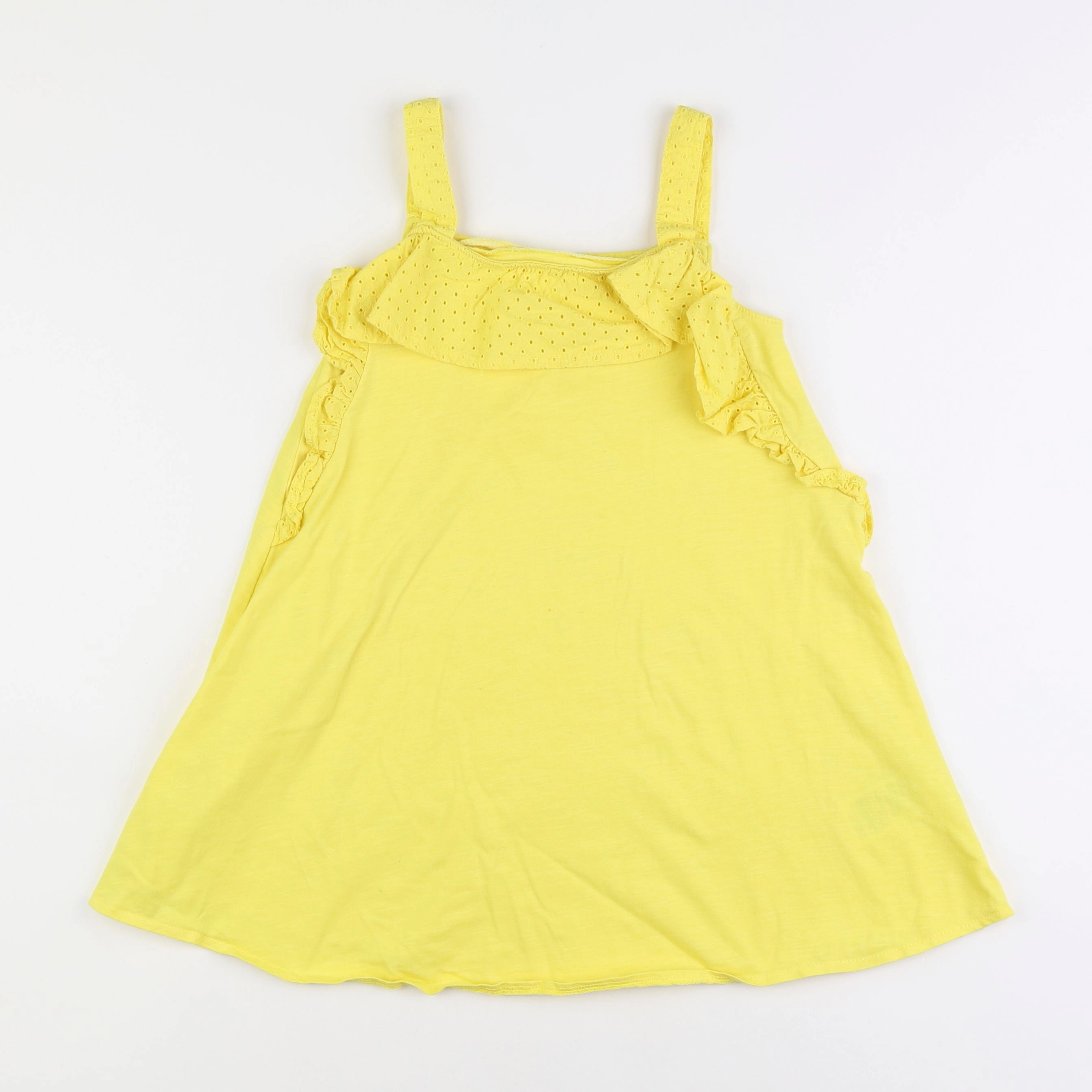 Vertbaudet - robe jaune - 8 ans