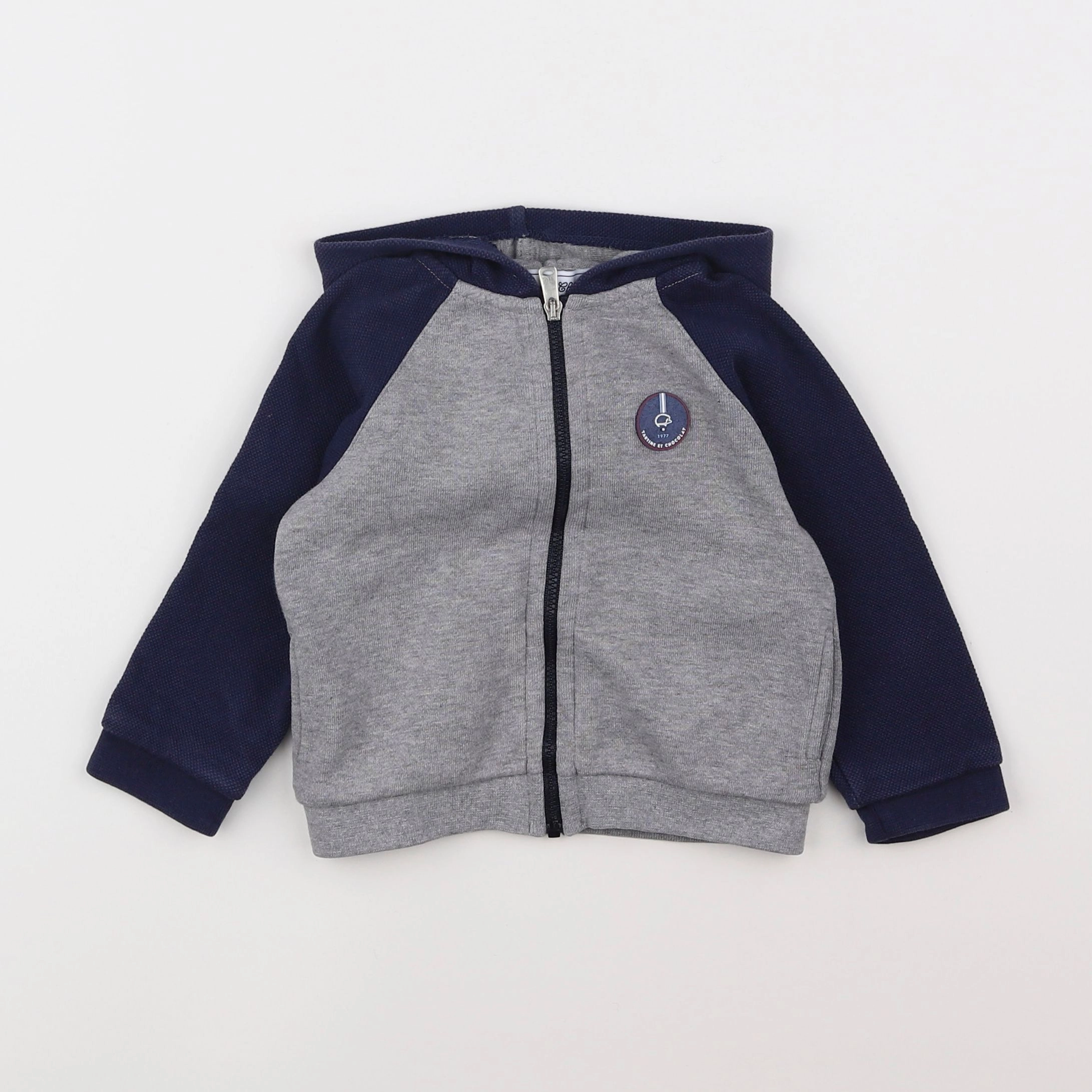 Tartine & Chocolat - sweat gris - 2 ans