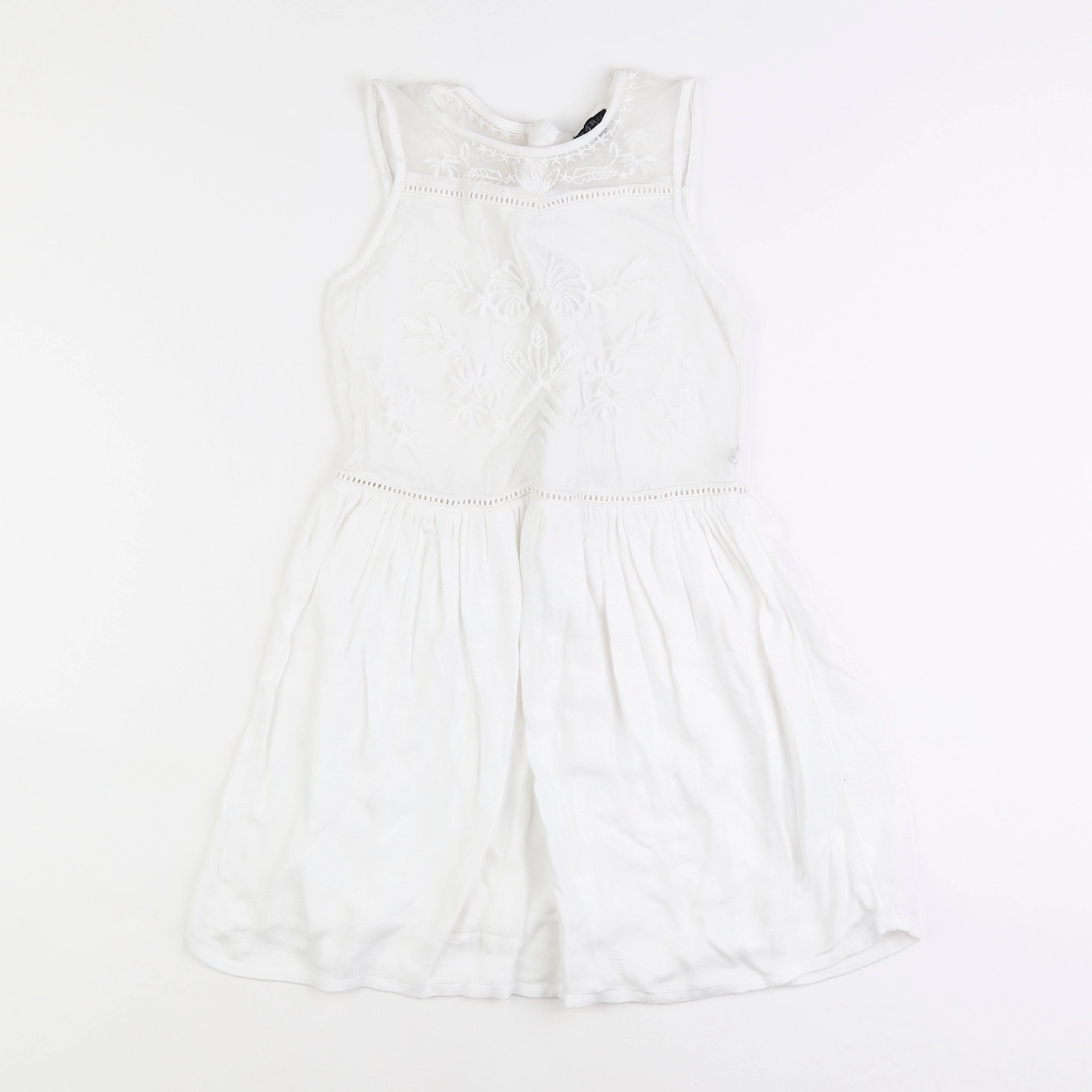 IKKS - robe blanc - 10 ans