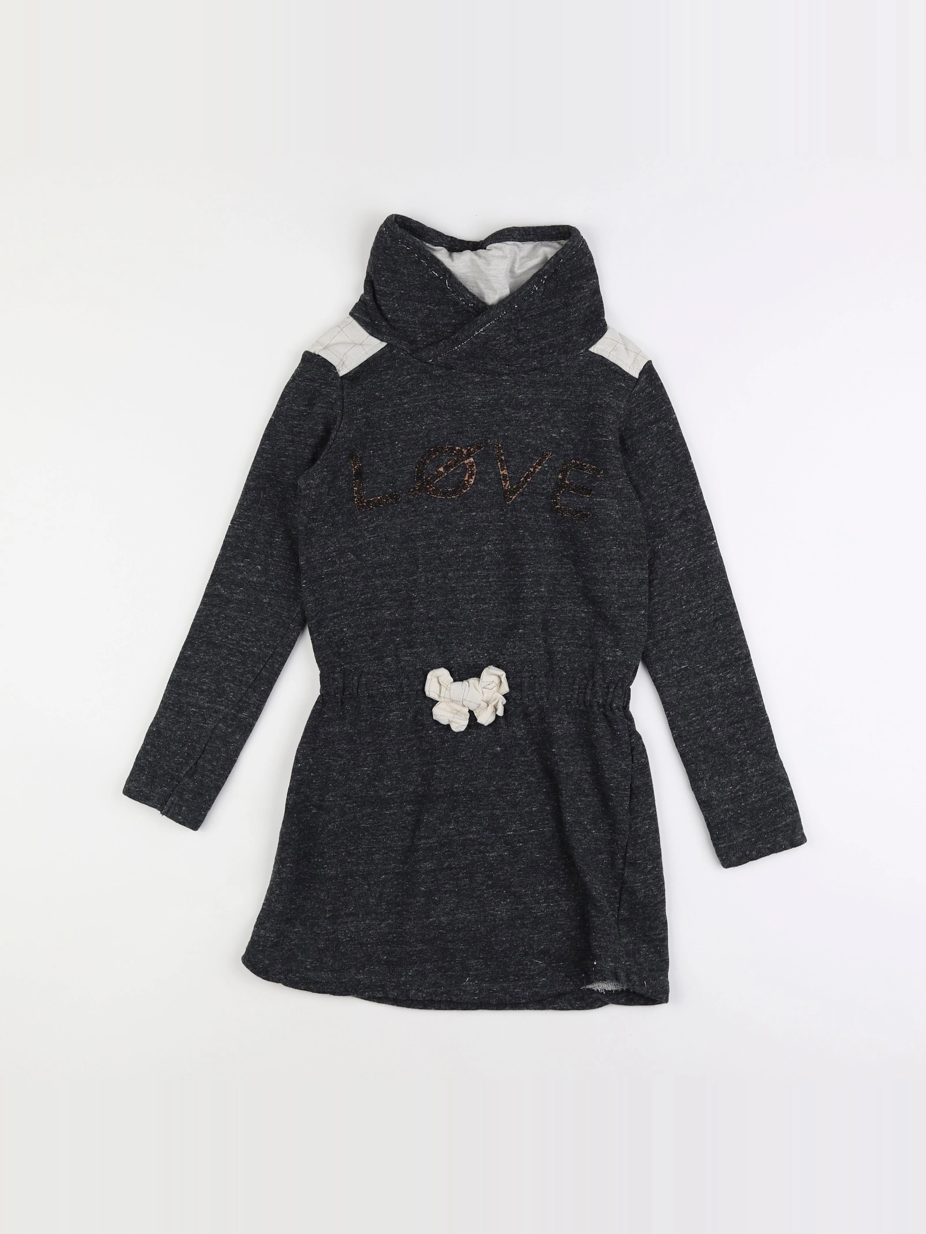 IKKS - robe gris - 10 ans