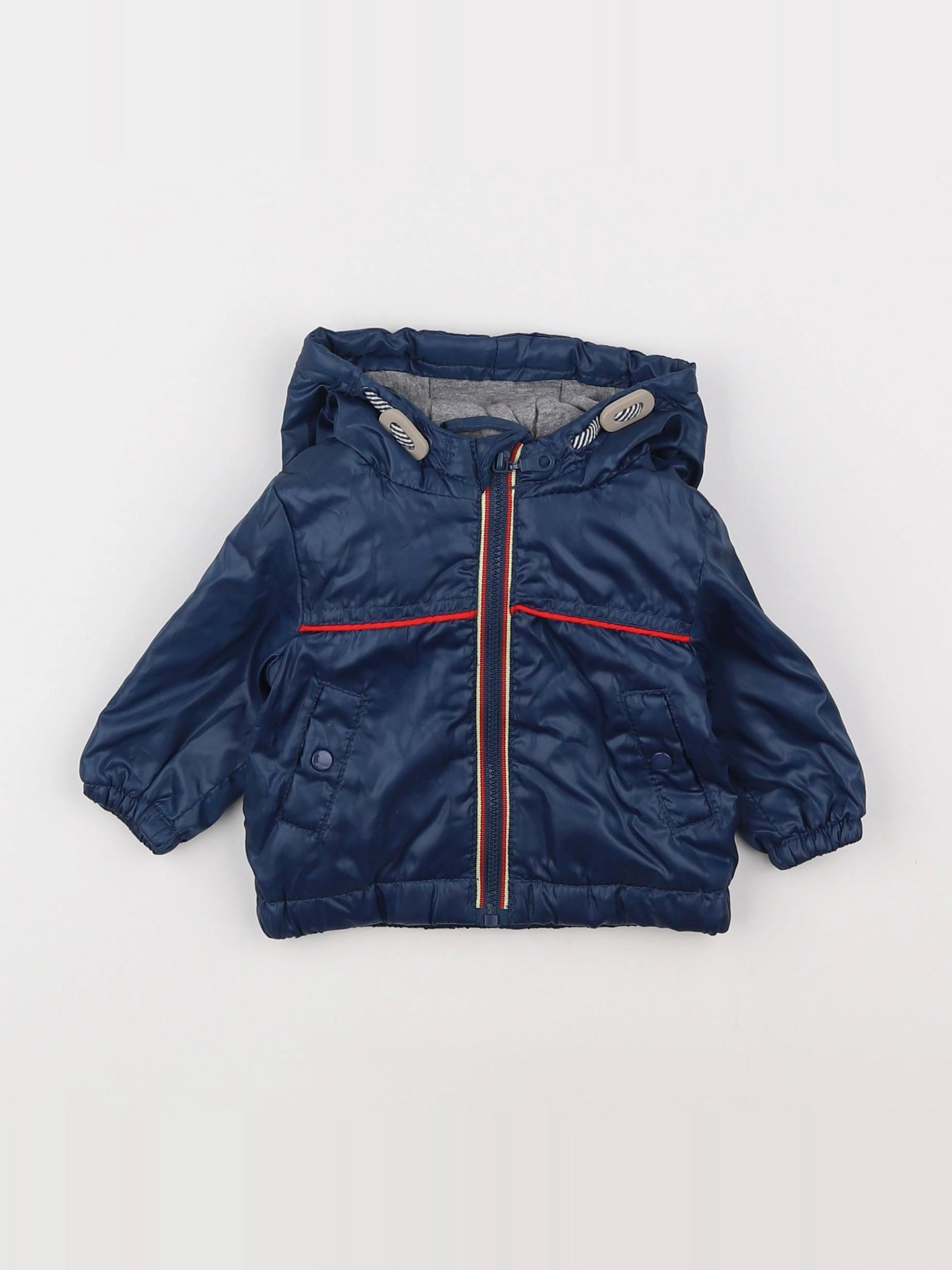 La Redoute - imperméable bleu - 1 mois