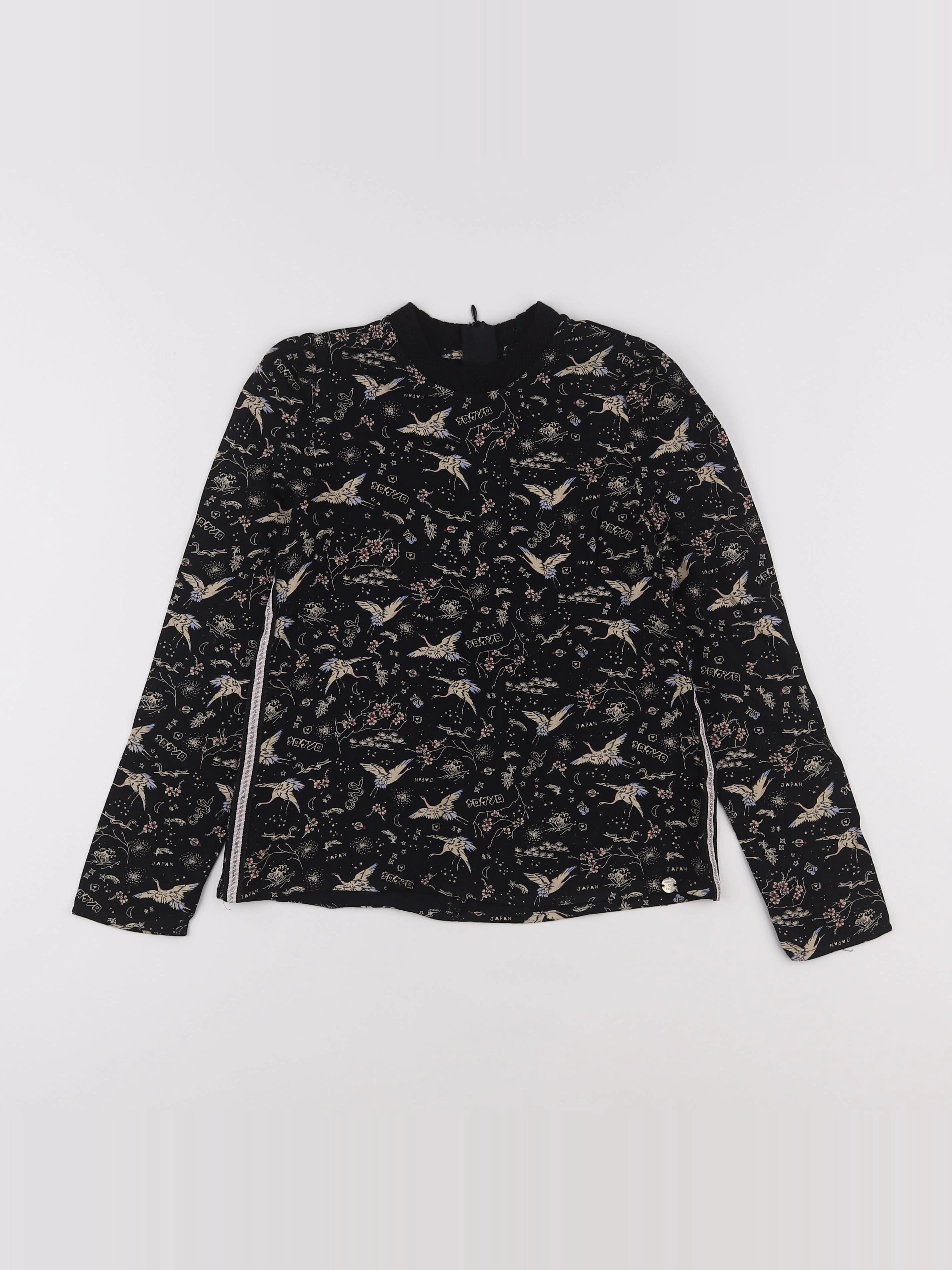 IKKS - blouse noir - 8 ans