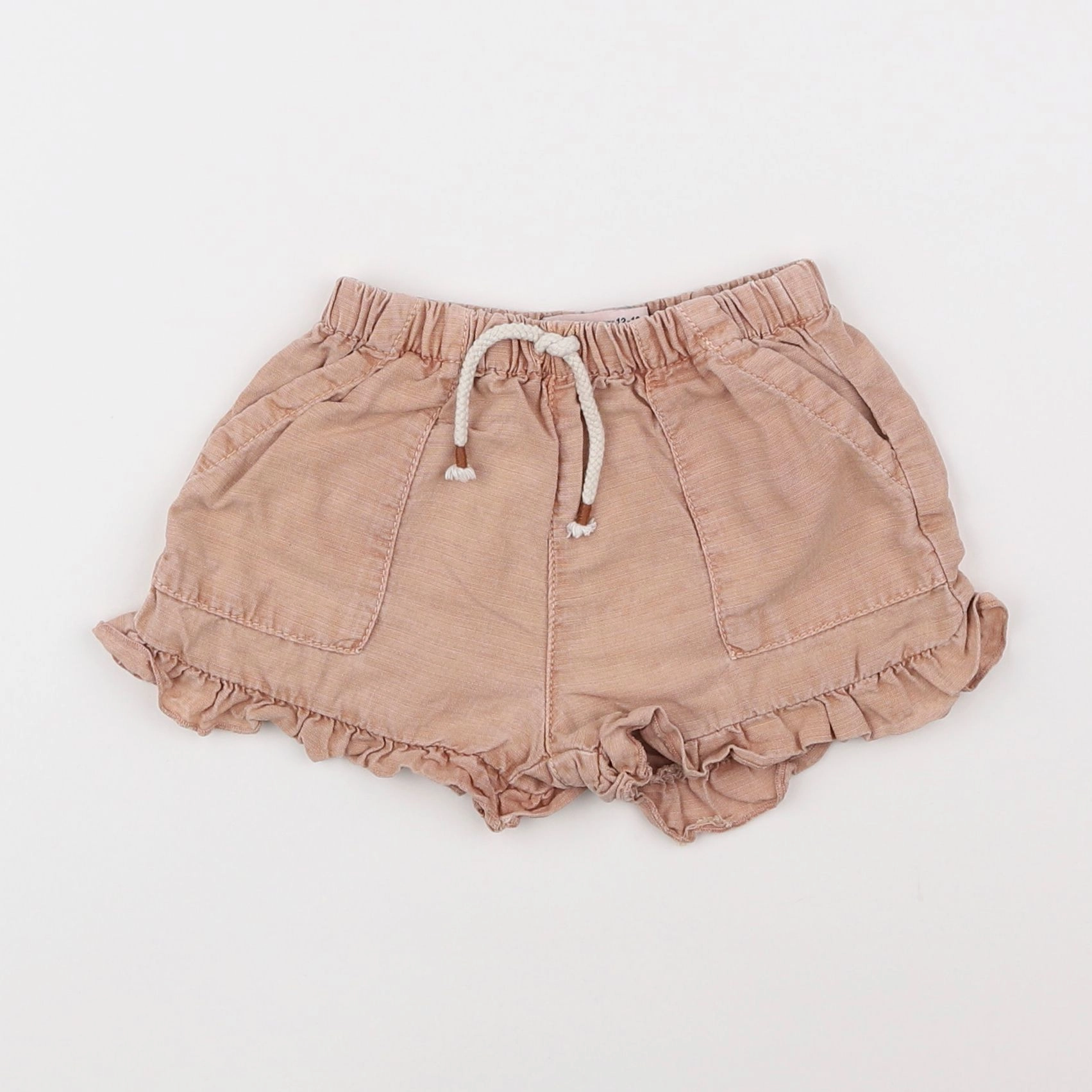 Zara - short rose - 12/18 mois