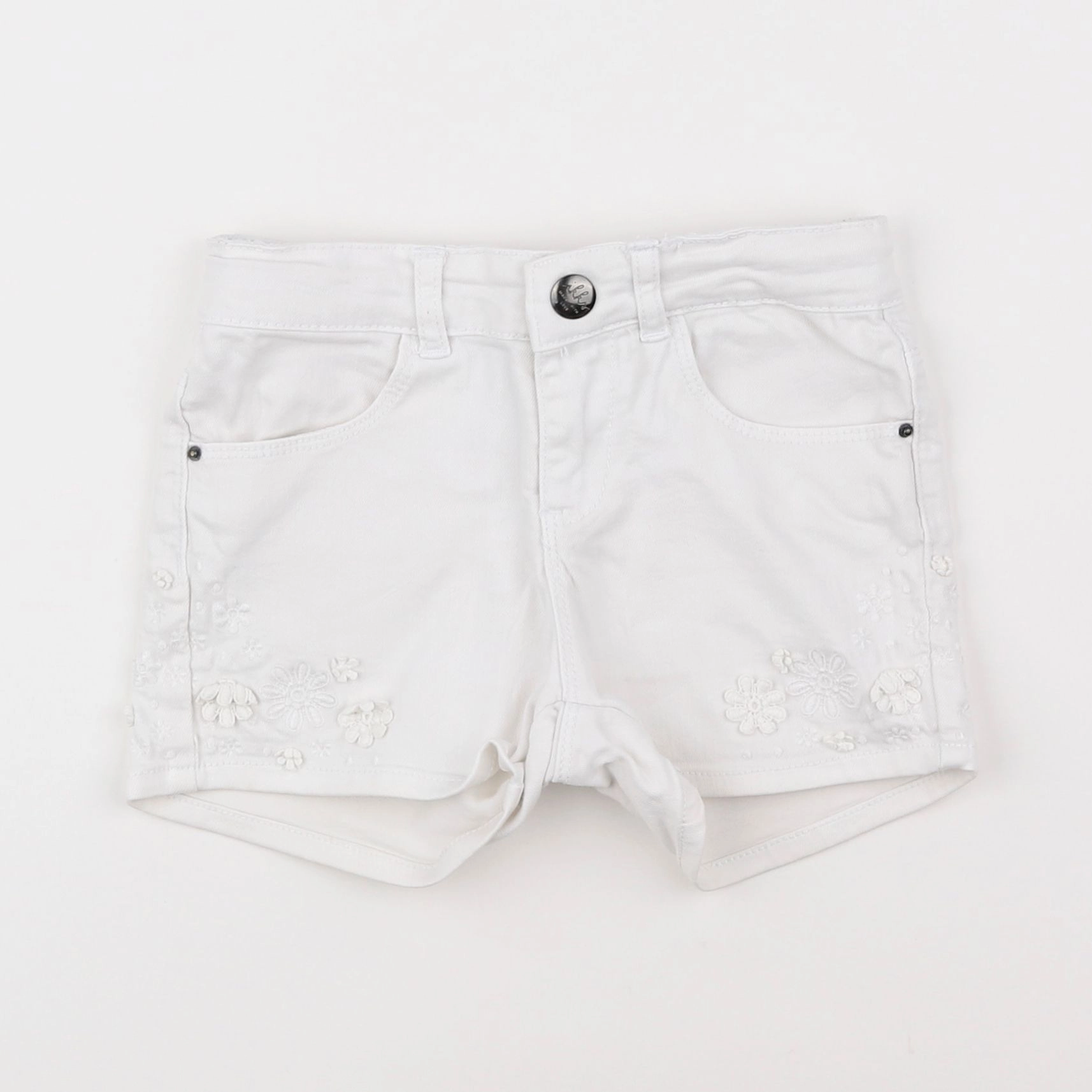 IKKS - short blanc - 6 ans