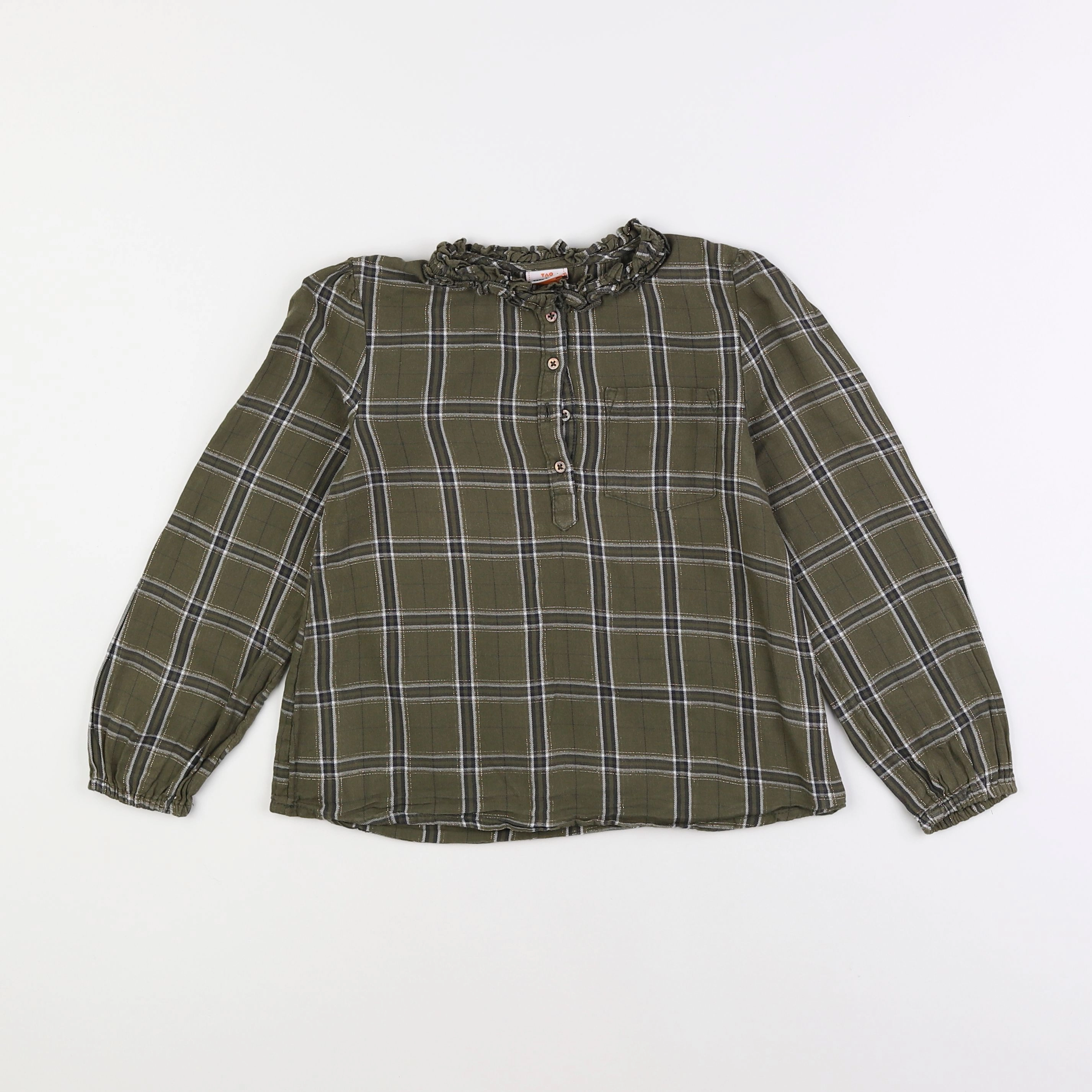 Tape à l'oeil - blouse vert - 8 ans