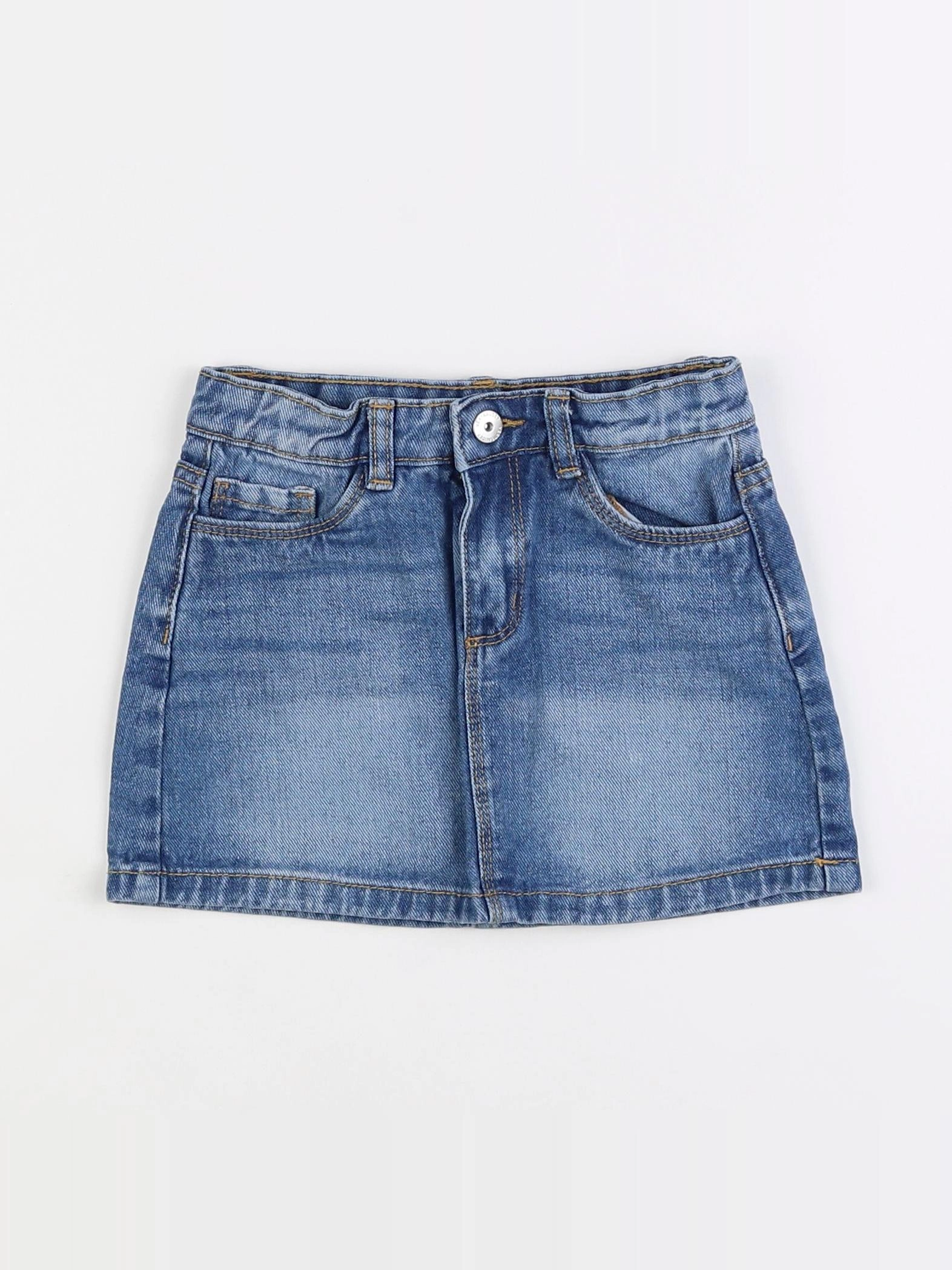 Vertbaudet - jupe bleu - 5 ans