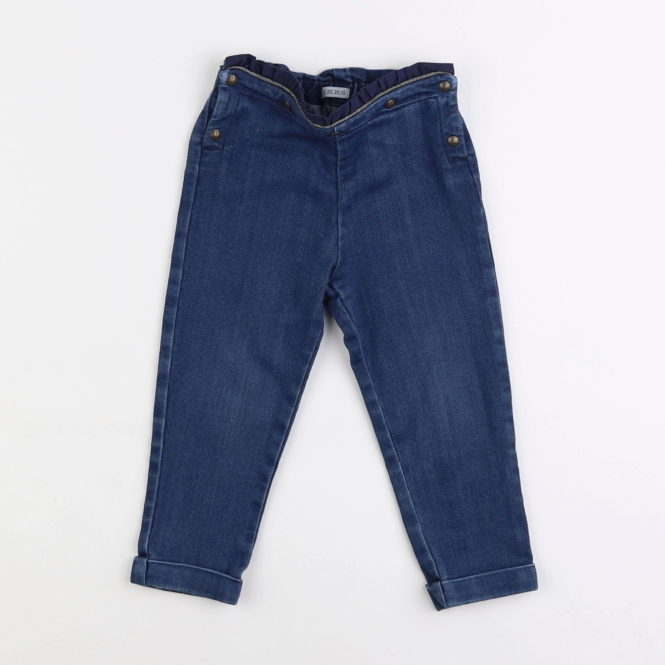 IKKS - jegging bleu - 2 ans