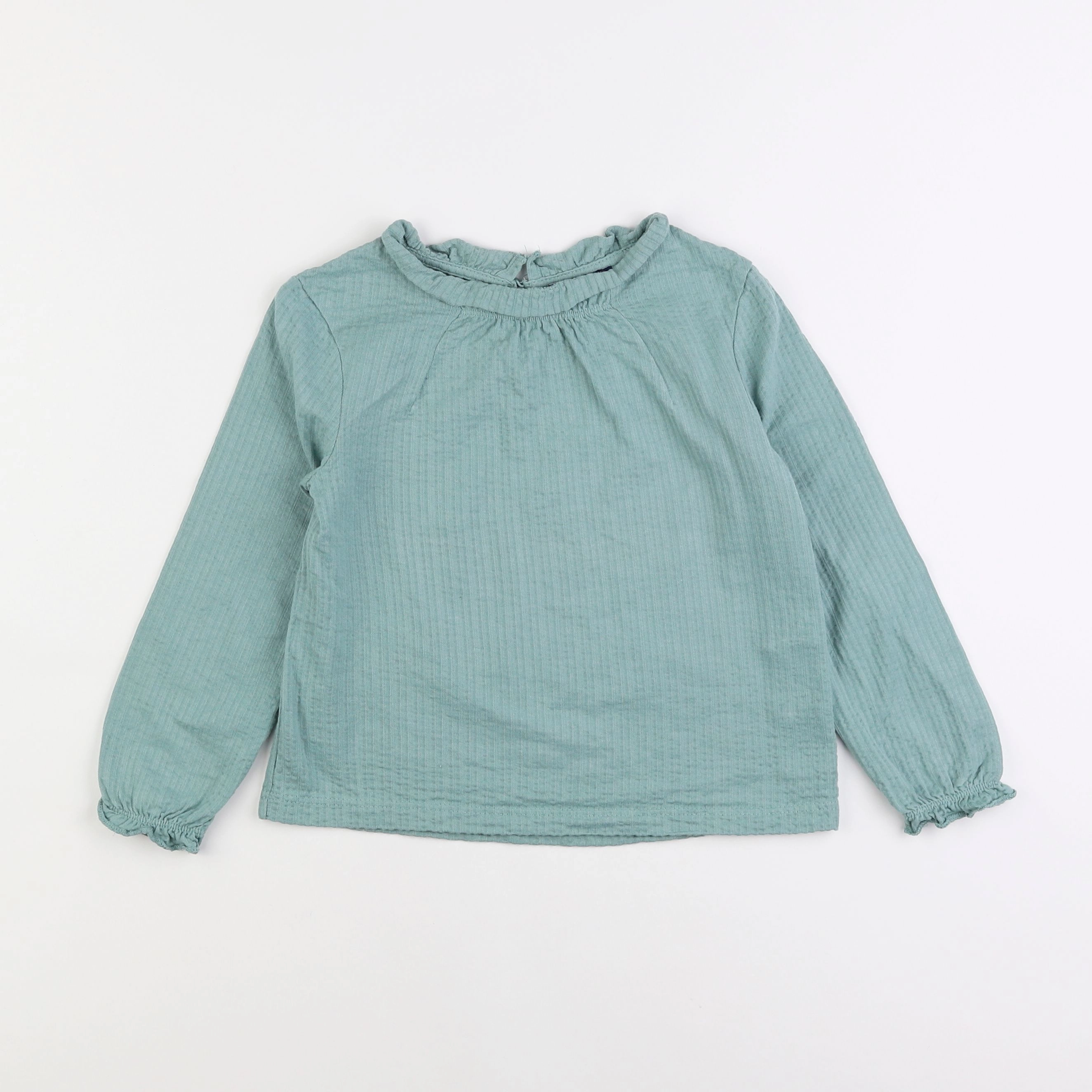 Okaidi - blouse bleu - 6 ans