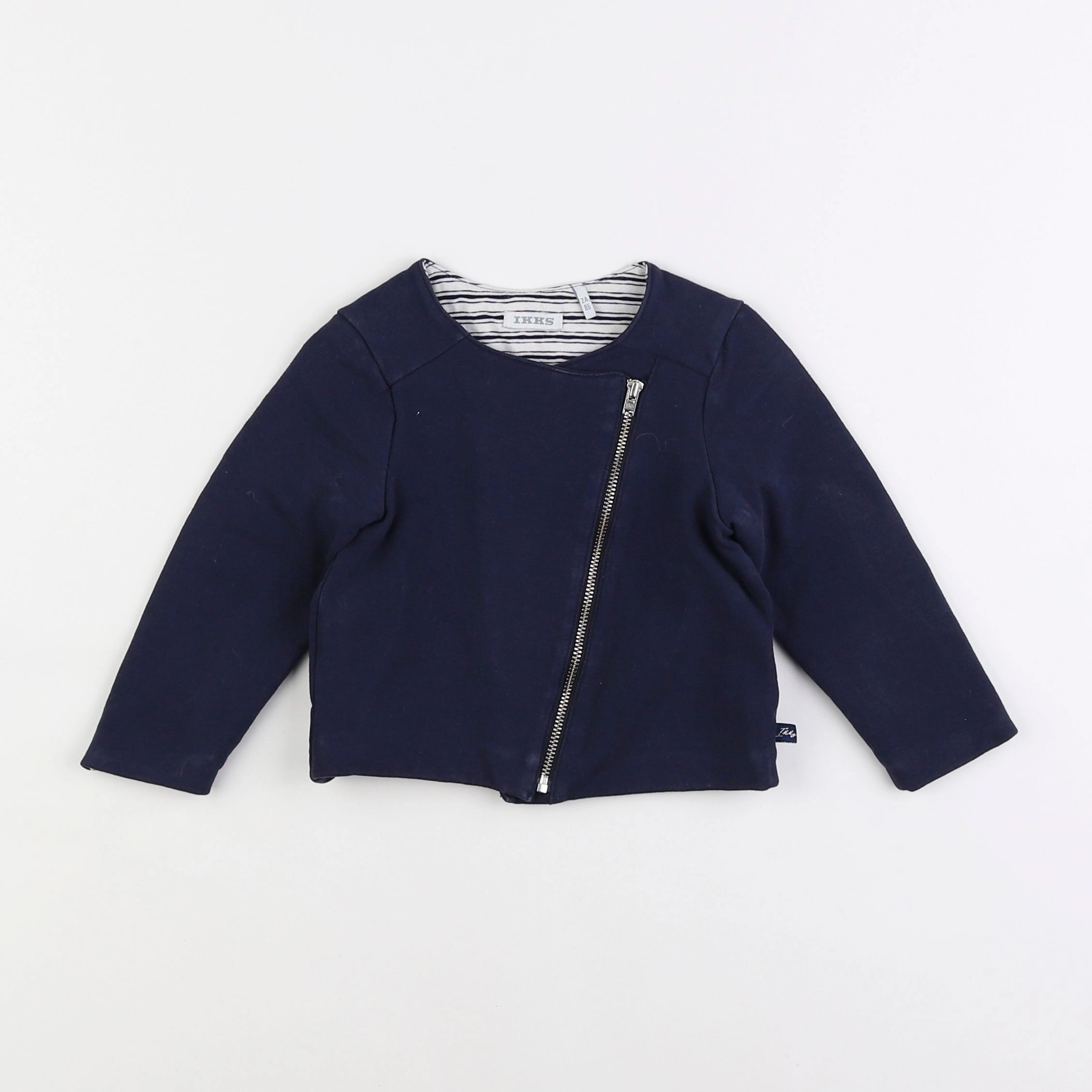 IKKS - veste bleu - 2 ans