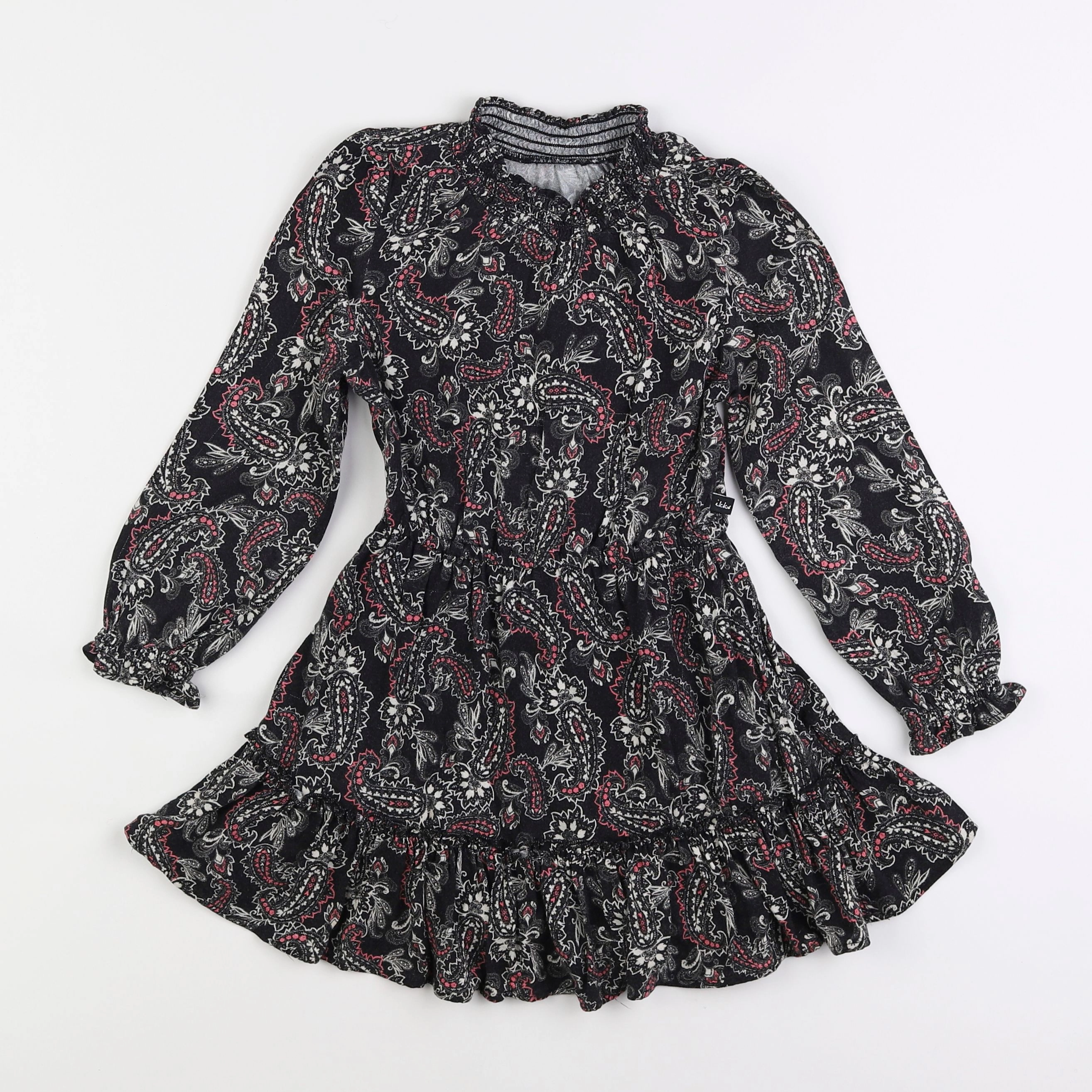 IKKS - robe noir - 4 ans