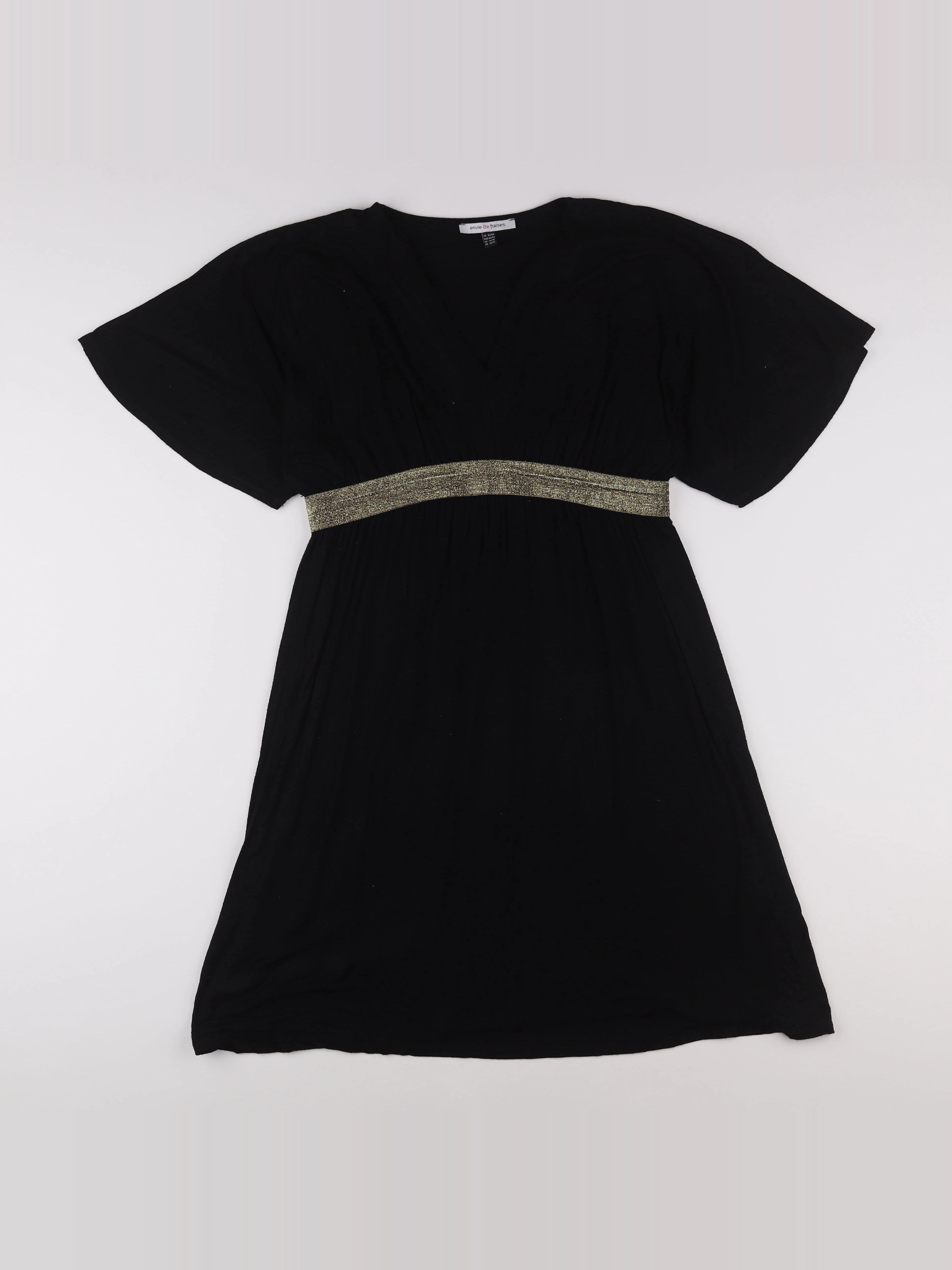 Envie de fraise - robe grossesse noir - 42 à 44
