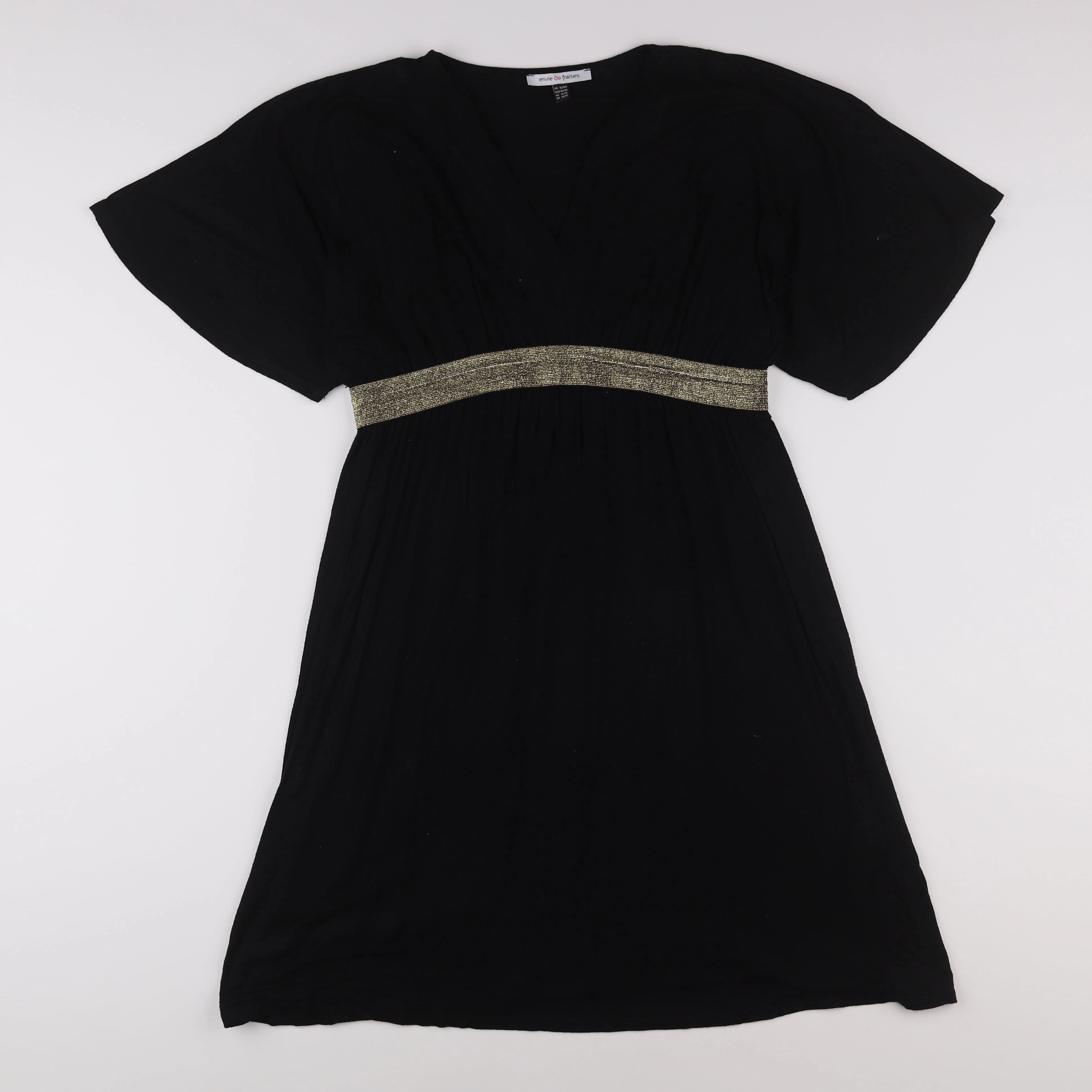 Envie de fraise - robe grossesse noir - 42 à 44