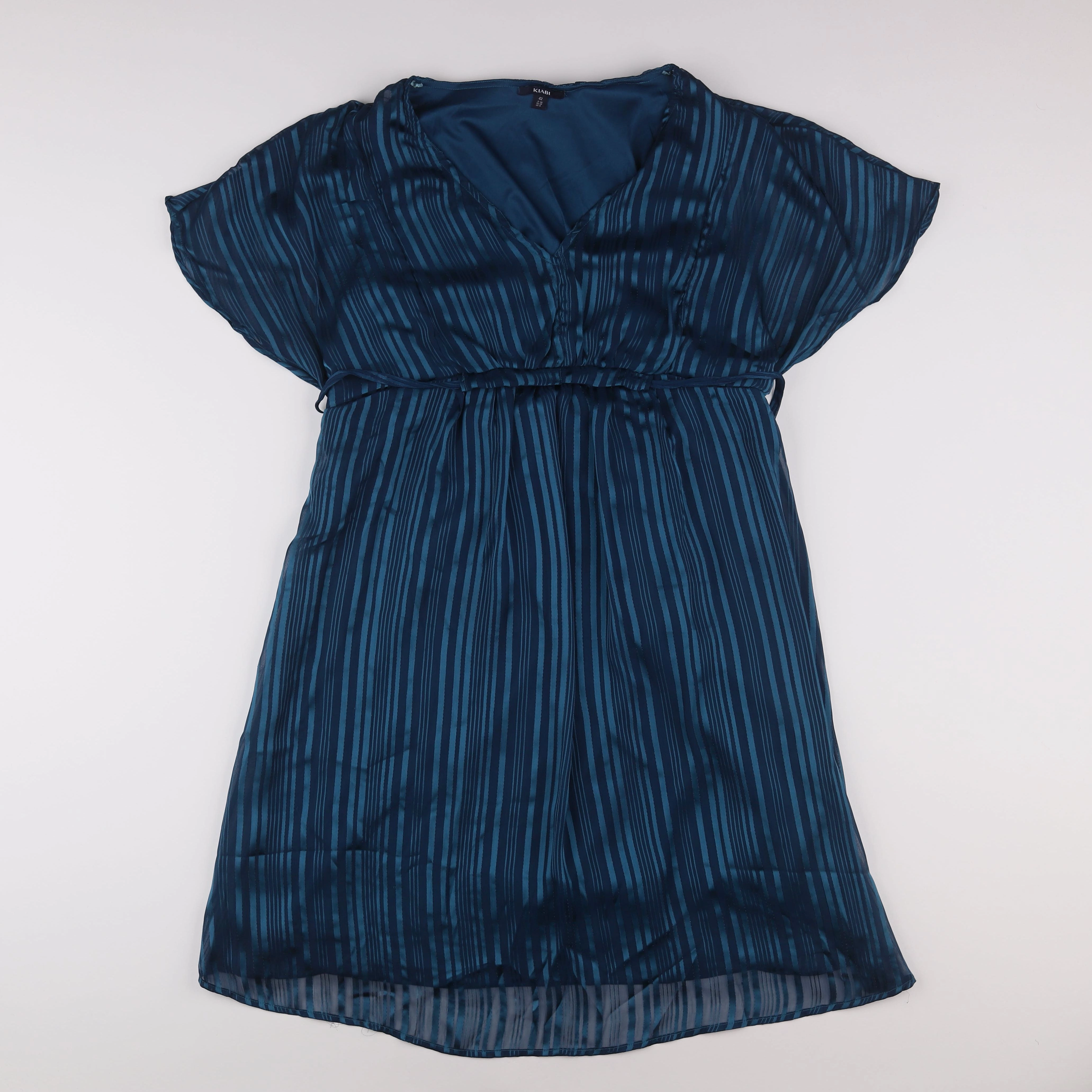 Kiabi - robe grossesse bleu - 42