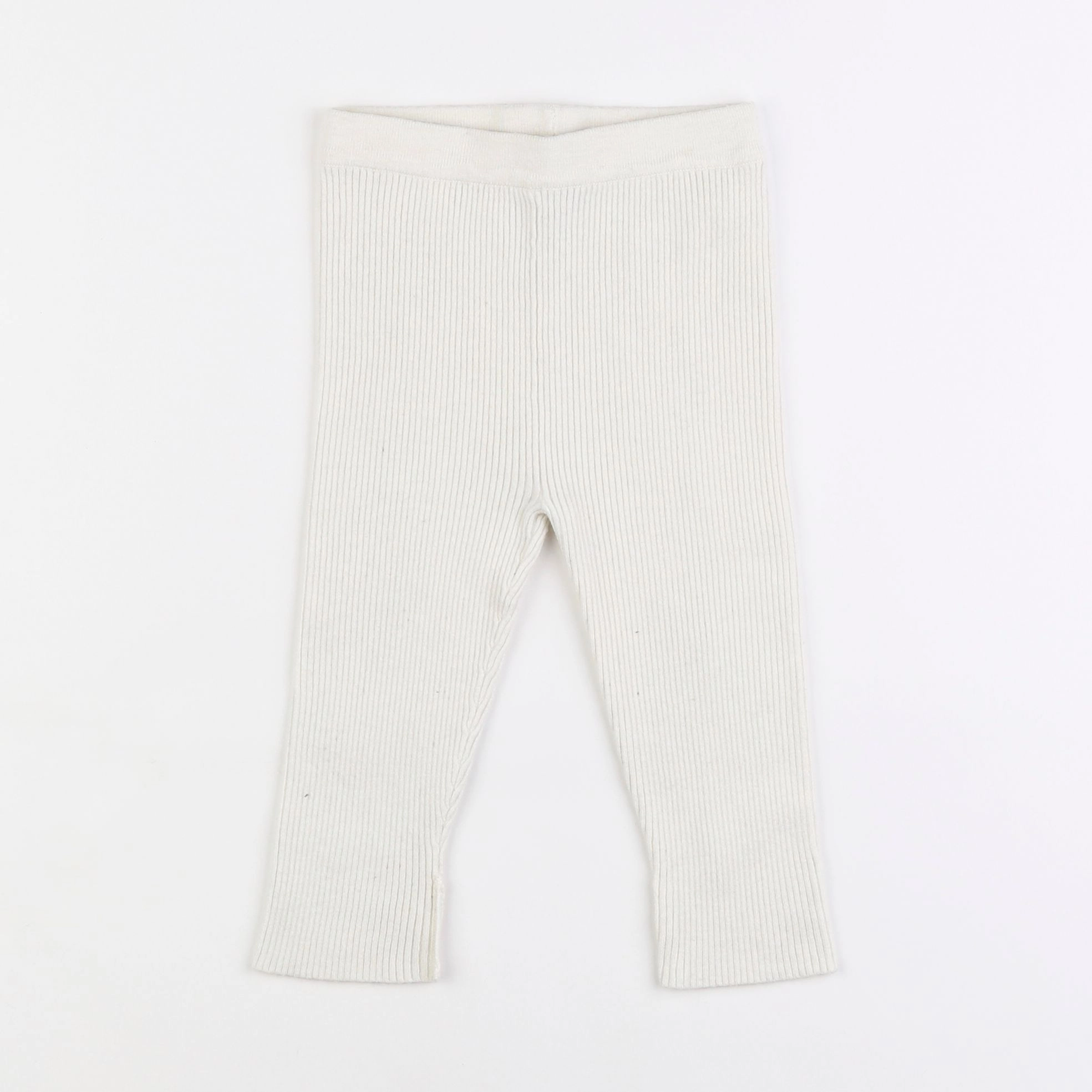 Vertbaudet - legging blanc - 18 mois