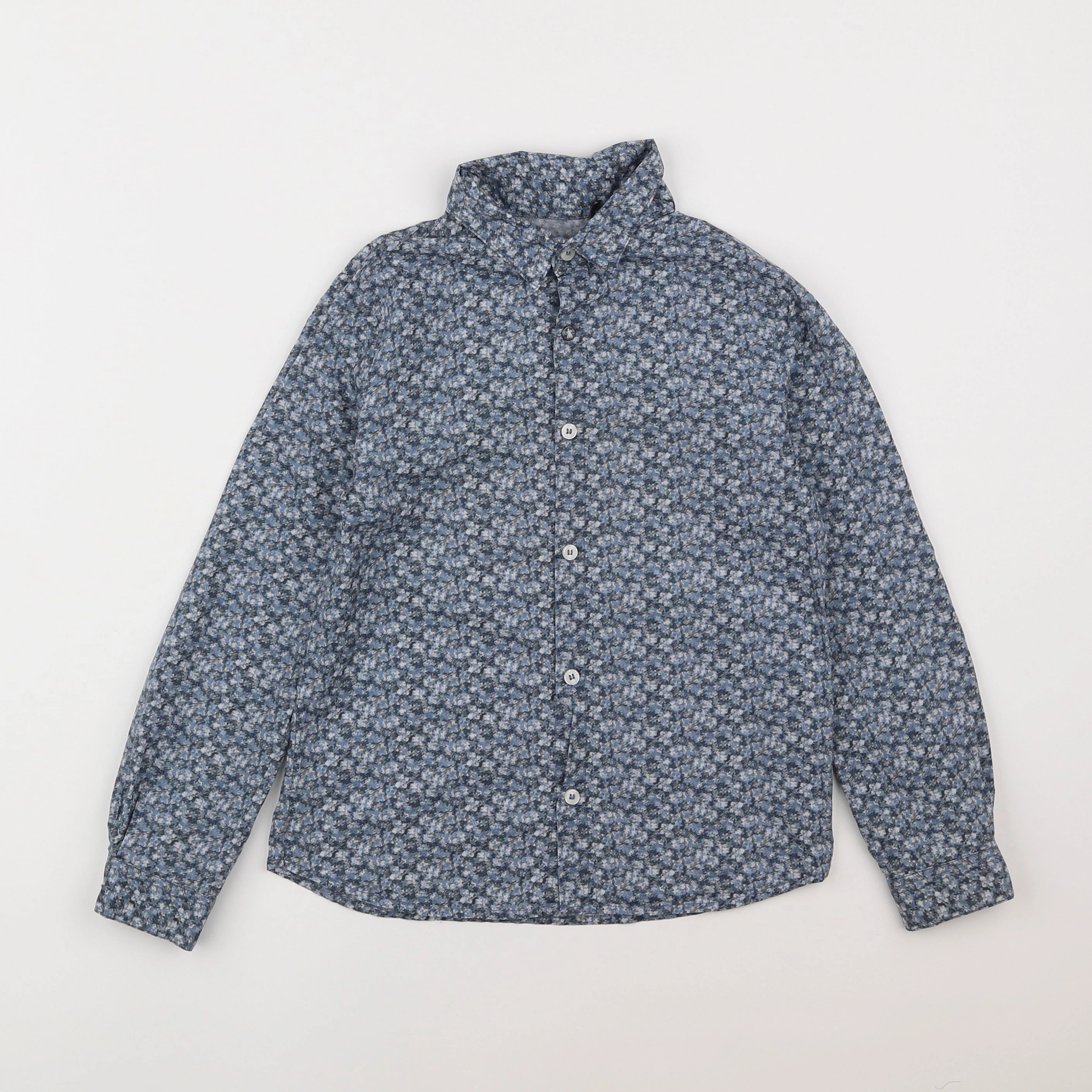 IKKS - chemise bleu - 8 ans