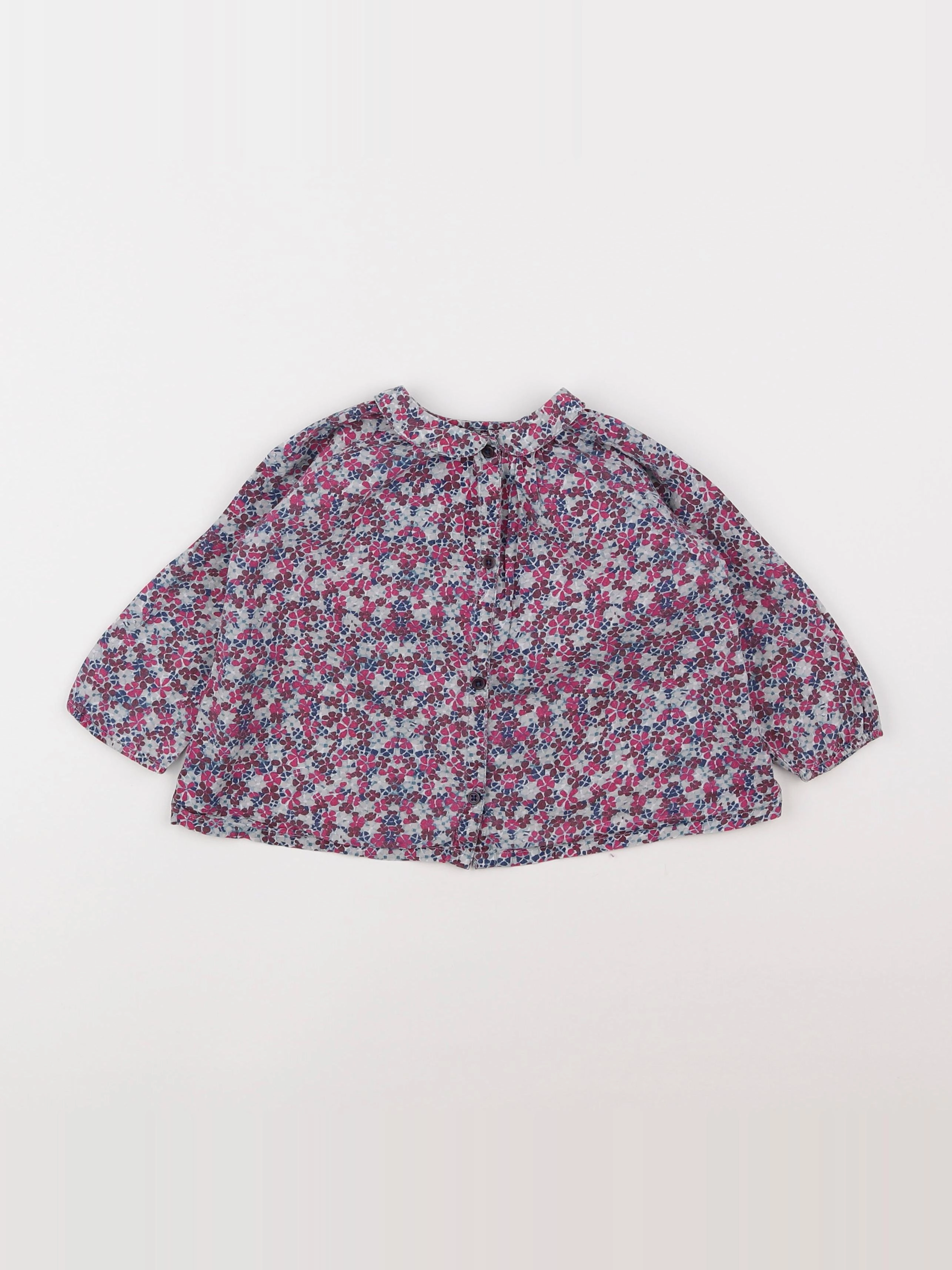 Boutchou - blouse multicolore - 18 mois