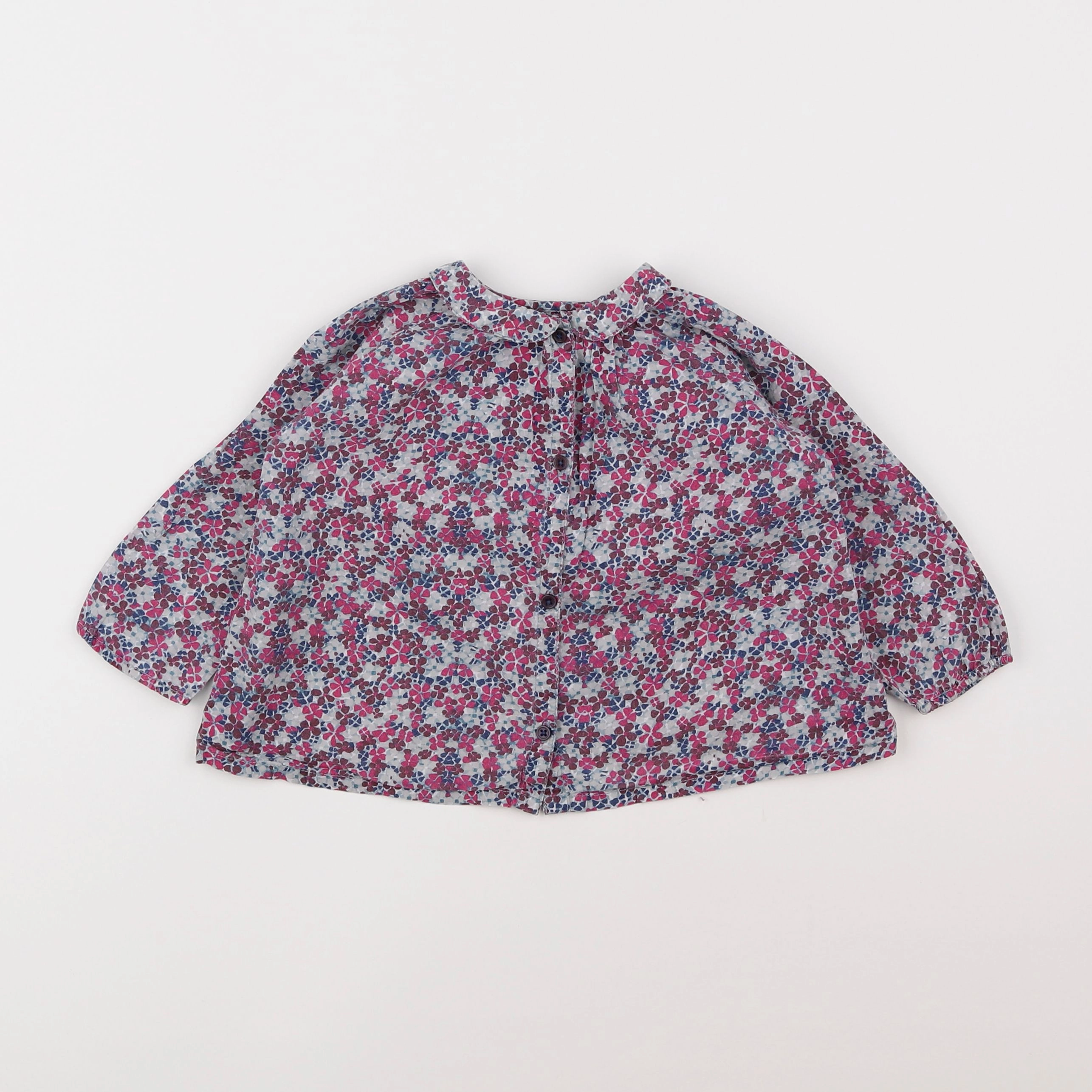 Boutchou - blouse multicolore - 18 mois