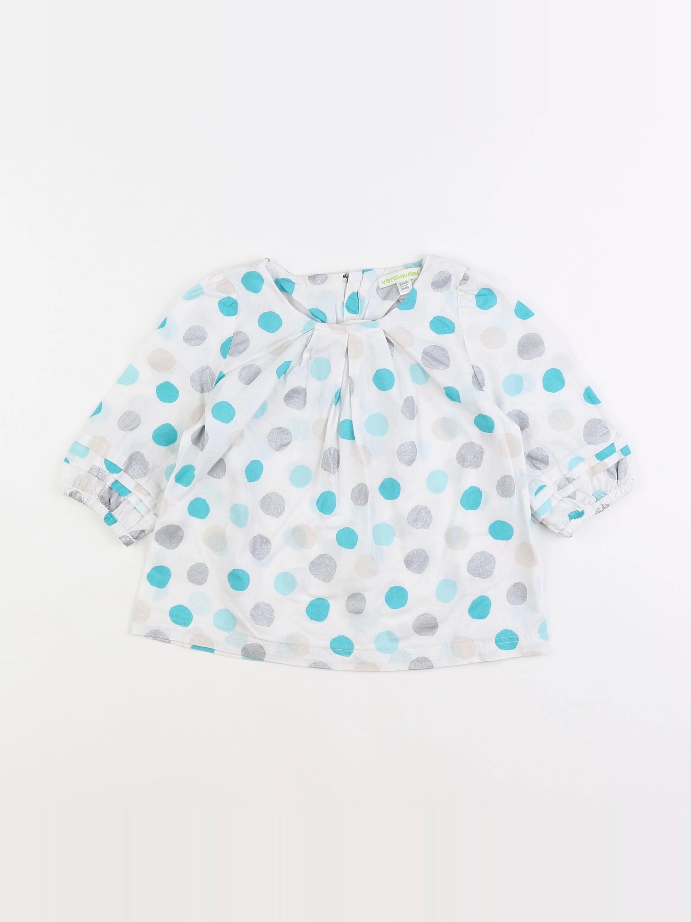 Vertbaudet - blouse blanc - 3 ans
