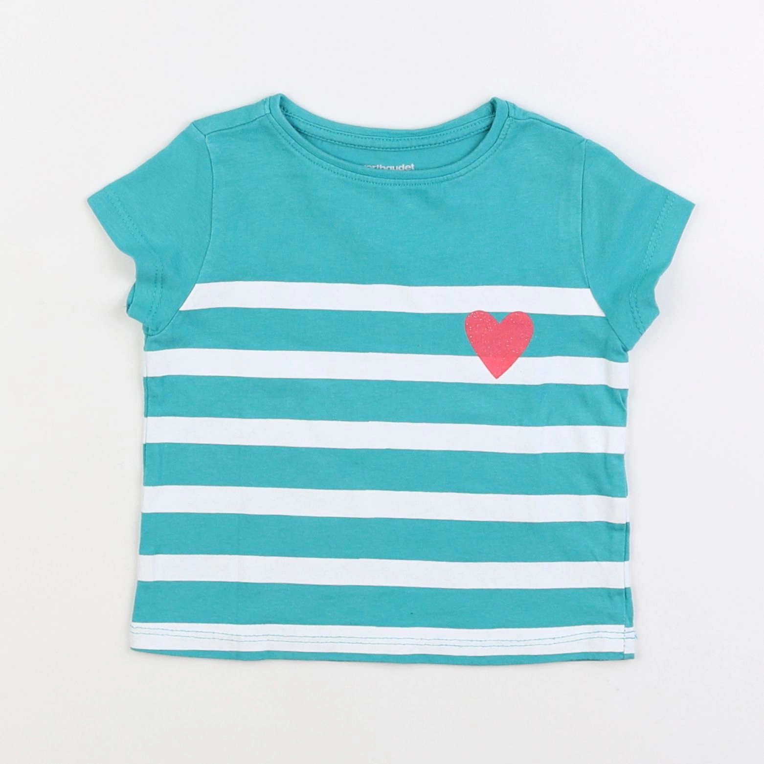 Vertbaudet - tee-shirt bleu - 3 ans