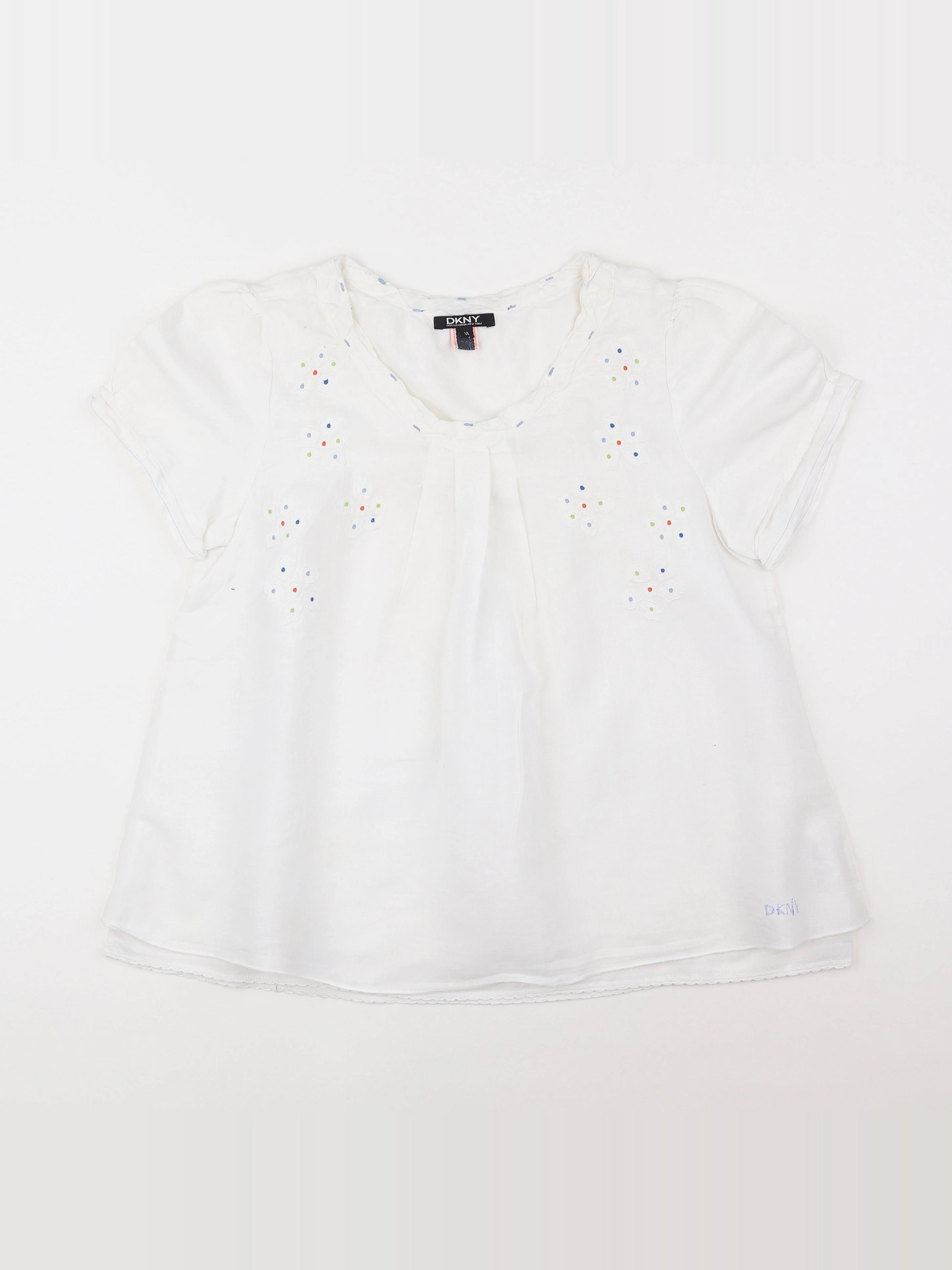 Dkny - blouse blanc - 14 ans