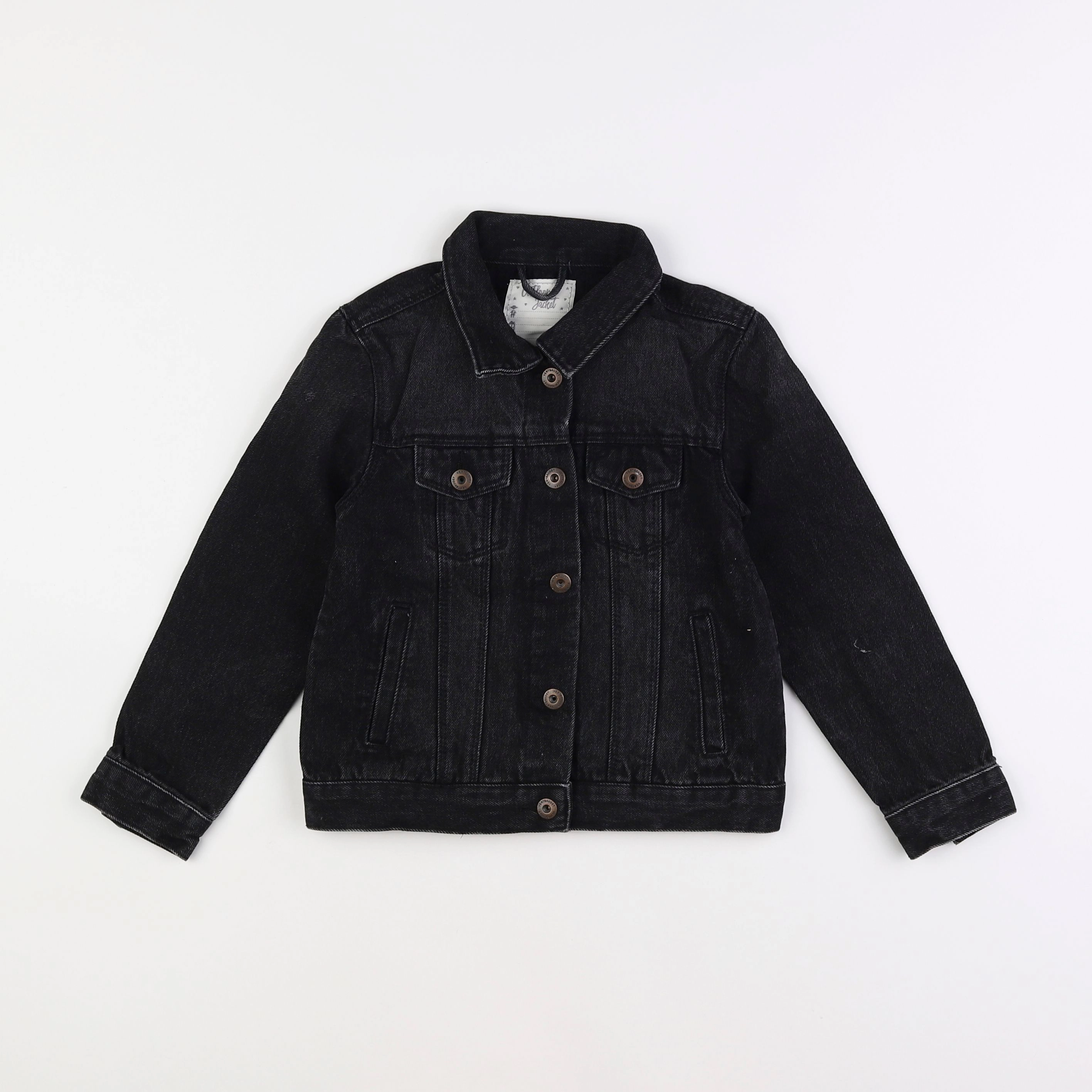 Vertbaudet - veste noir - 6 ans