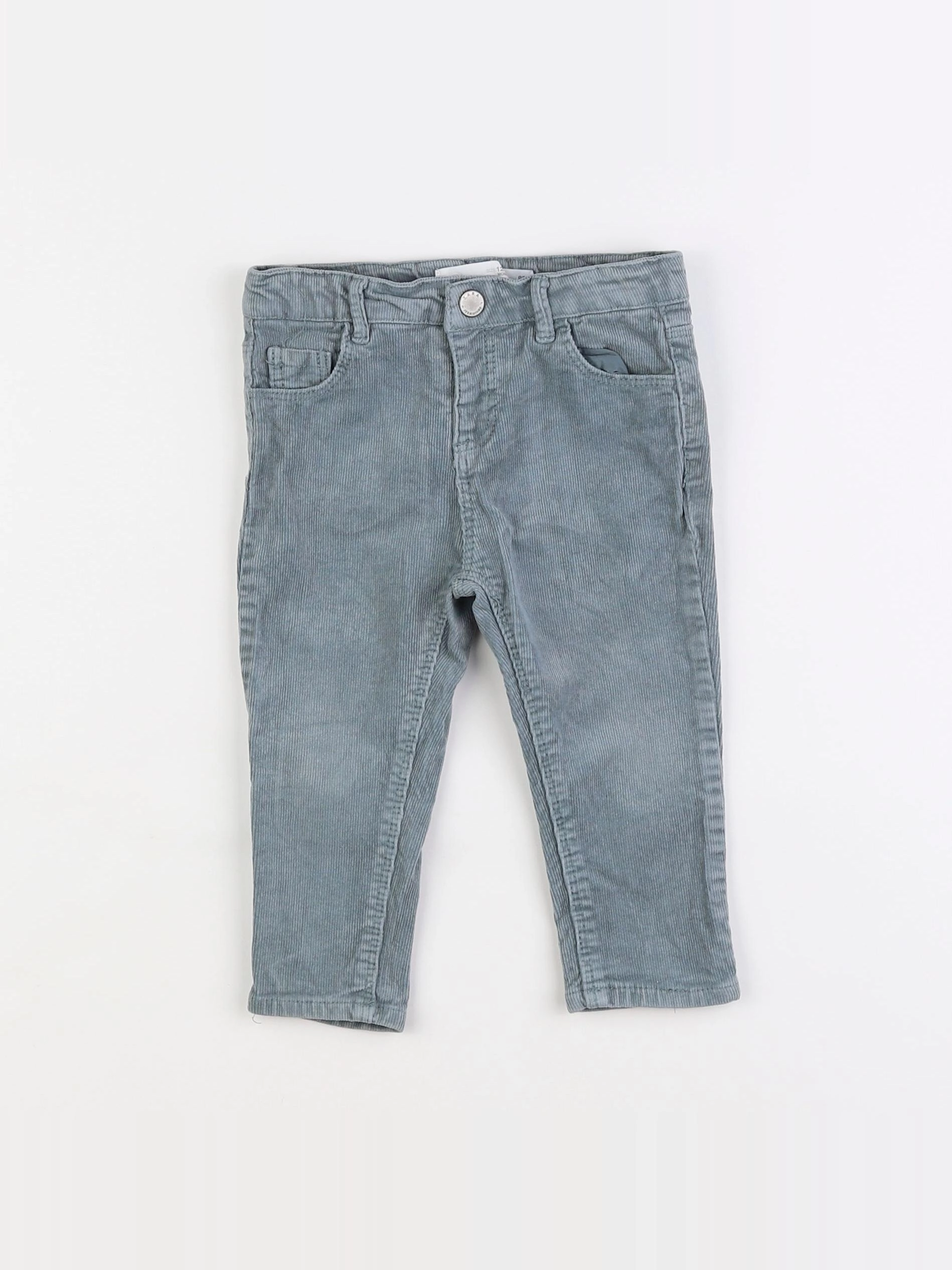 Zara - pantalon gris - 12/18 mois