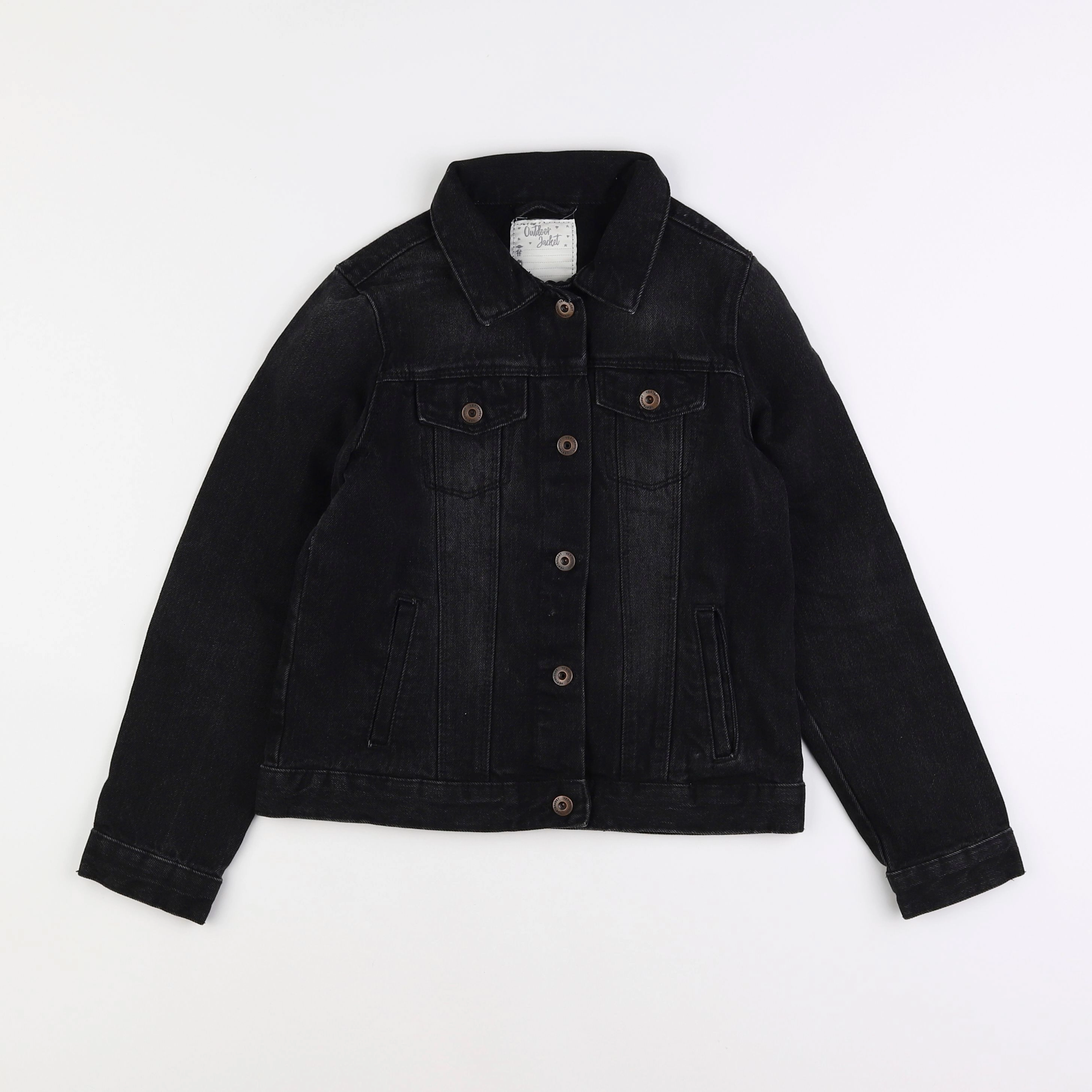 Vertbaudet - veste noir - 9 ans