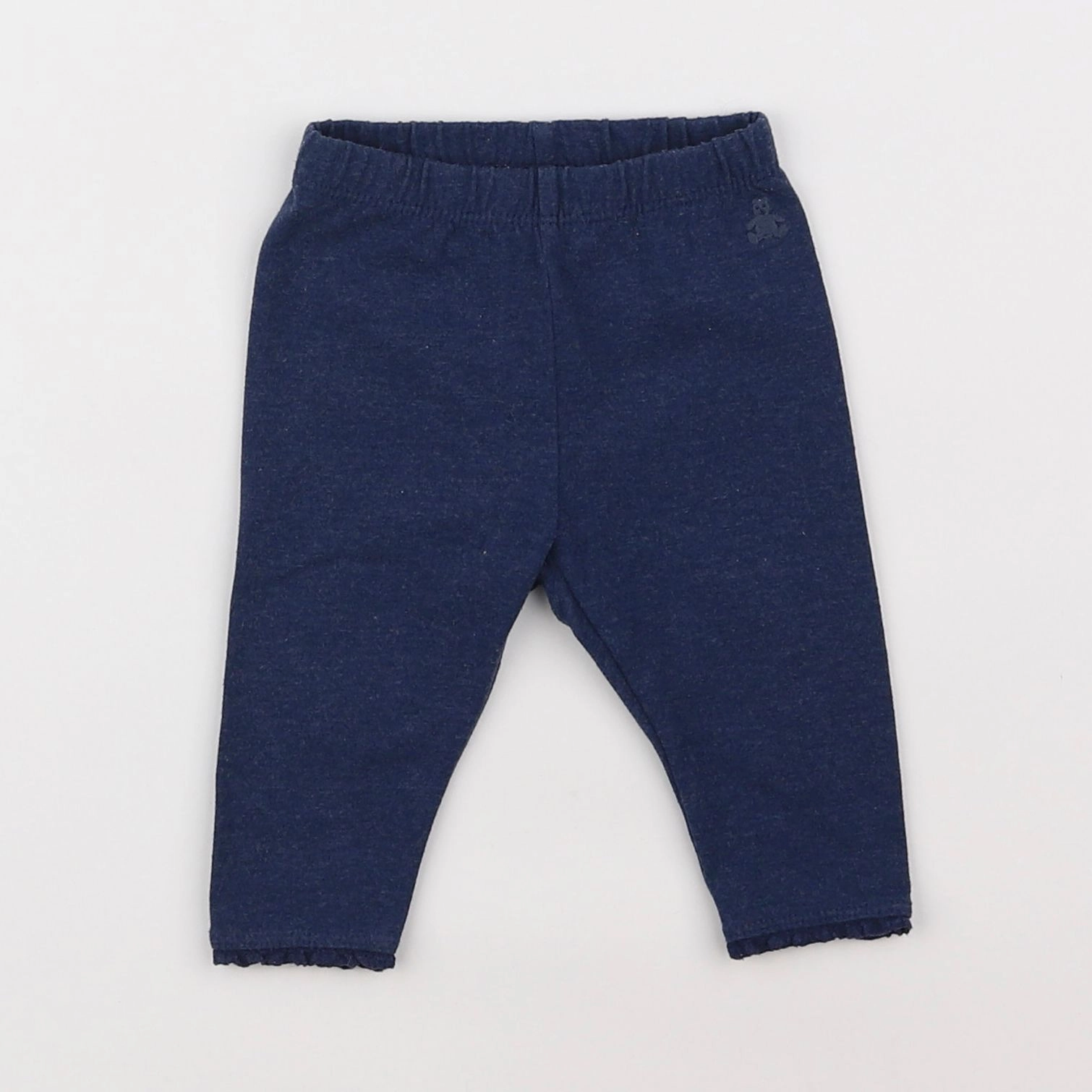 GAP - legging bleu - 0/3 mois