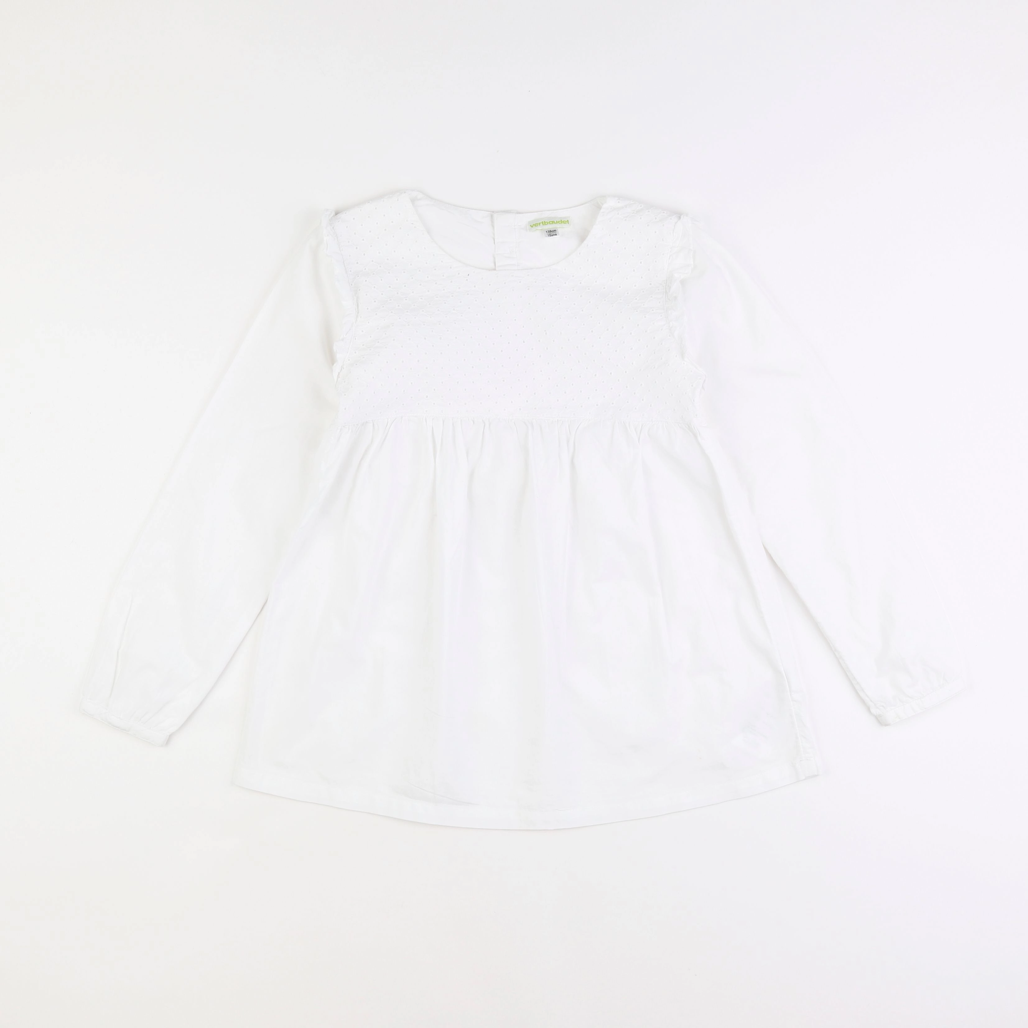 Vertbaudet - blouse blanc - 10 ans