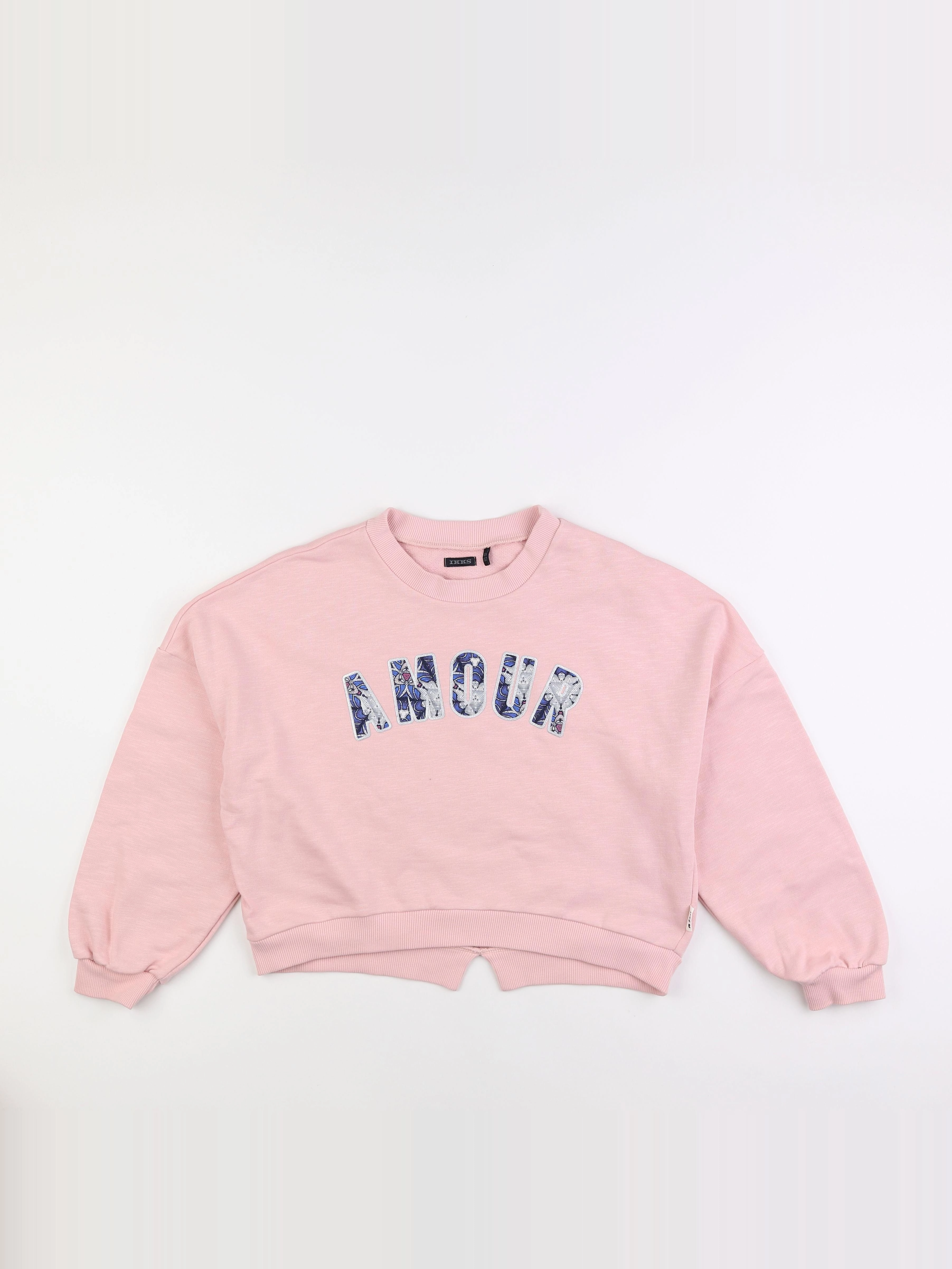 IKKS - sweat rose - 12 ans