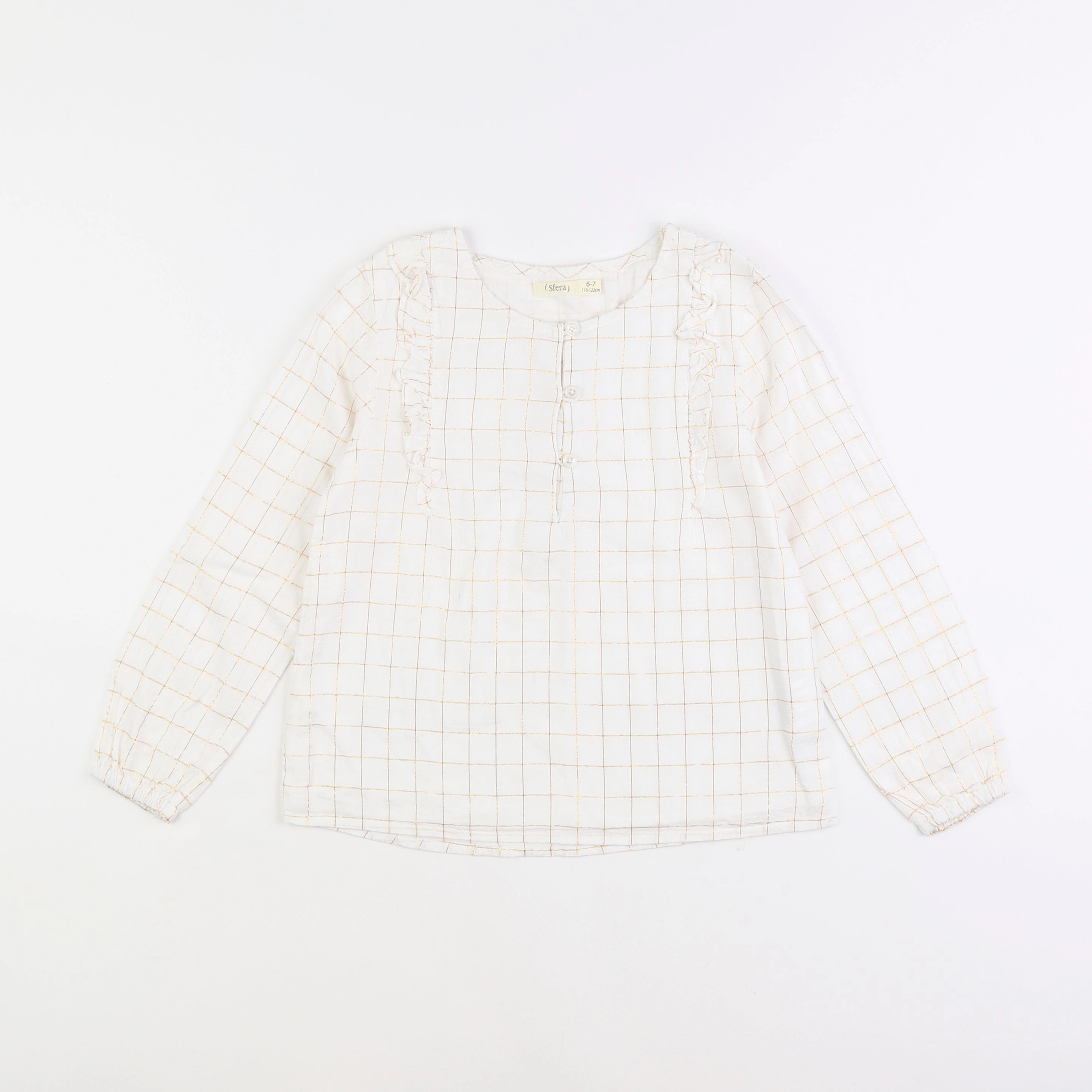 Sfera - blouse blanc - 6/7 ans