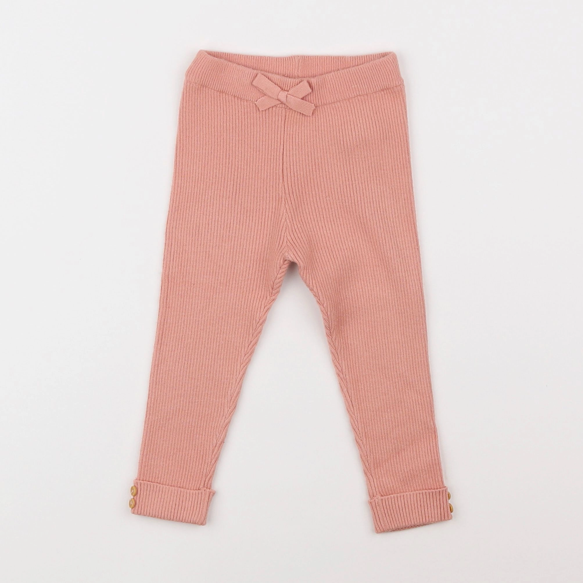 Vertbaudet - legging rose - 18 mois