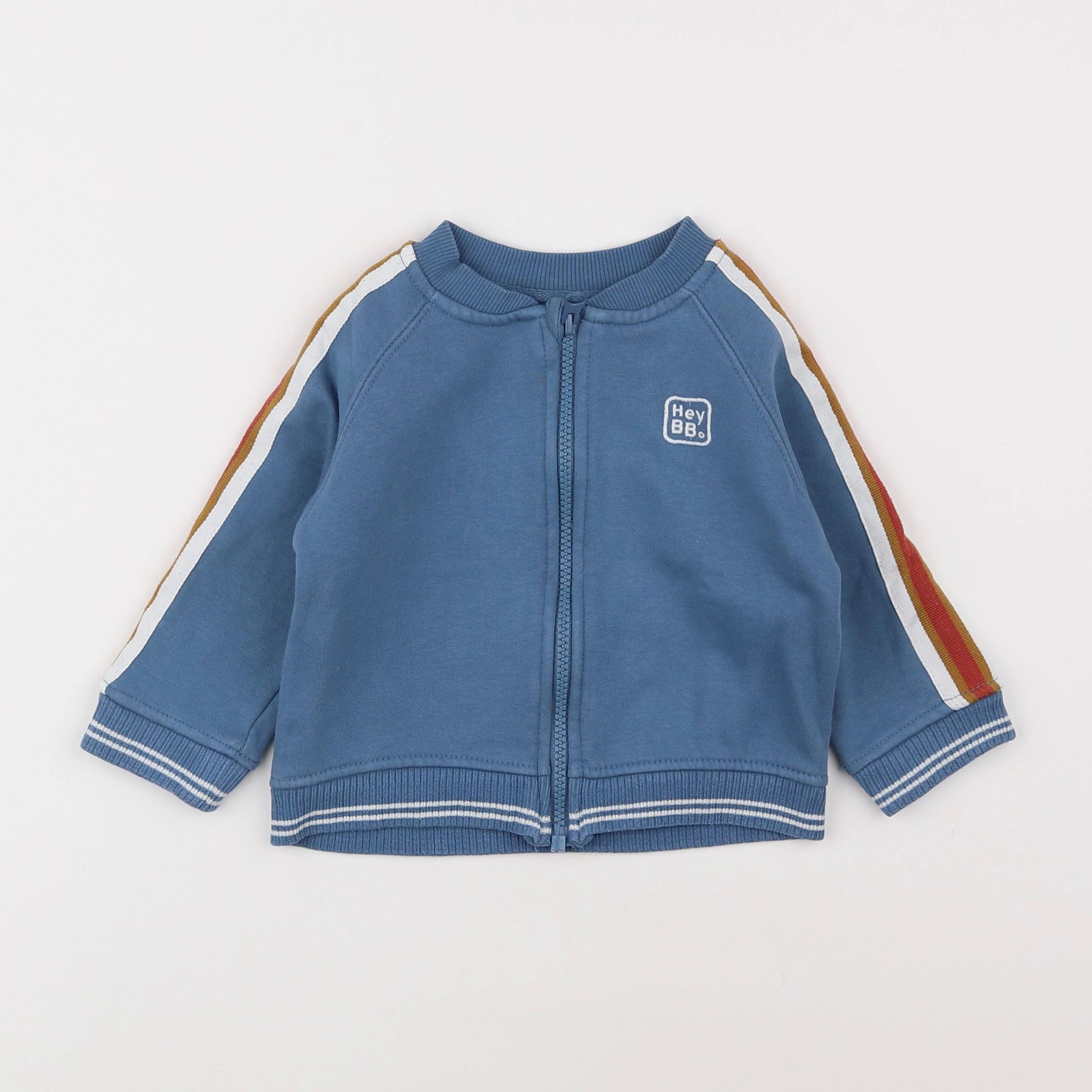 Boutchou - sweat bleu - 12 mois